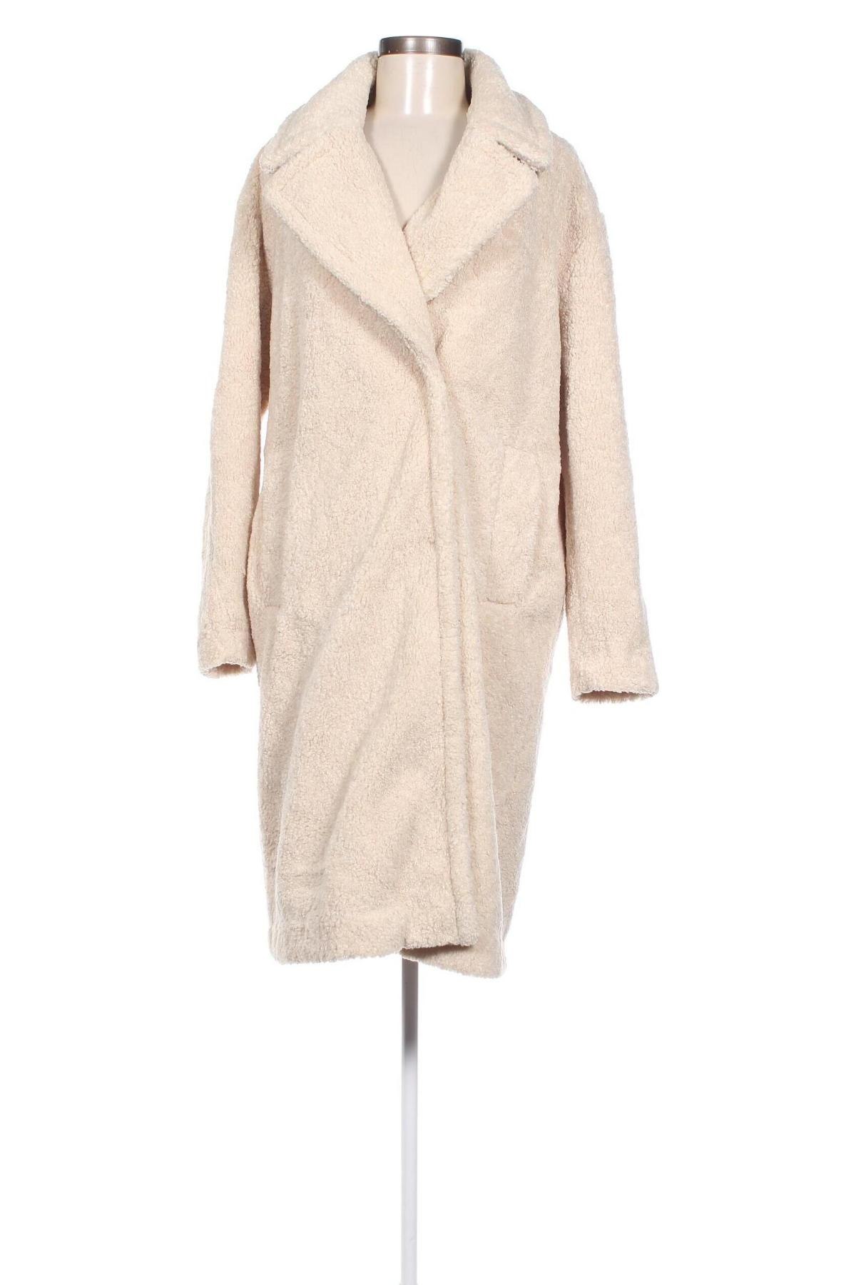Γυναικείο παλτό Tom Tailor, Μέγεθος S, Χρώμα Εκρού, Τιμή 46,18 €