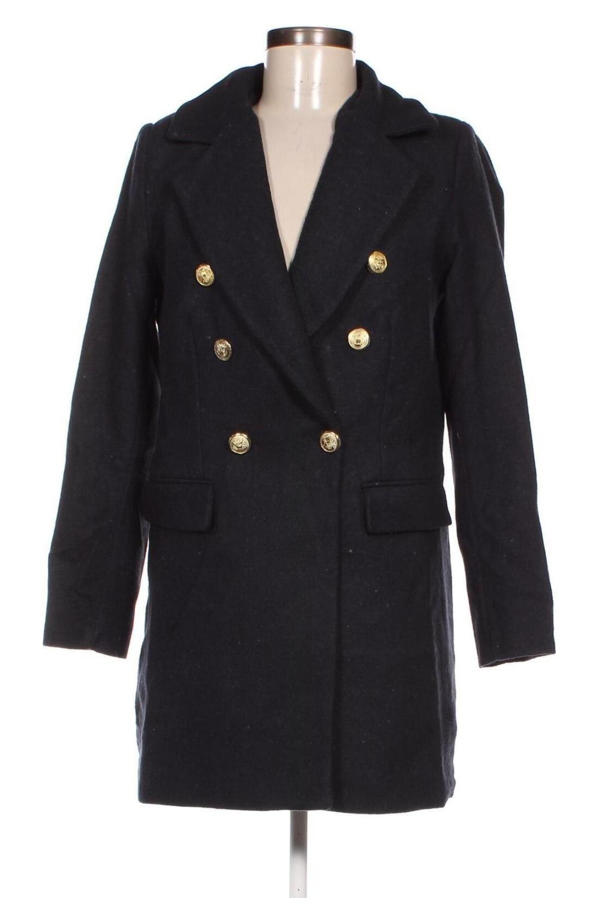 Palton de femei Trendyol, Mărime M, Culoare Albastru, Preț 271,18 Lei