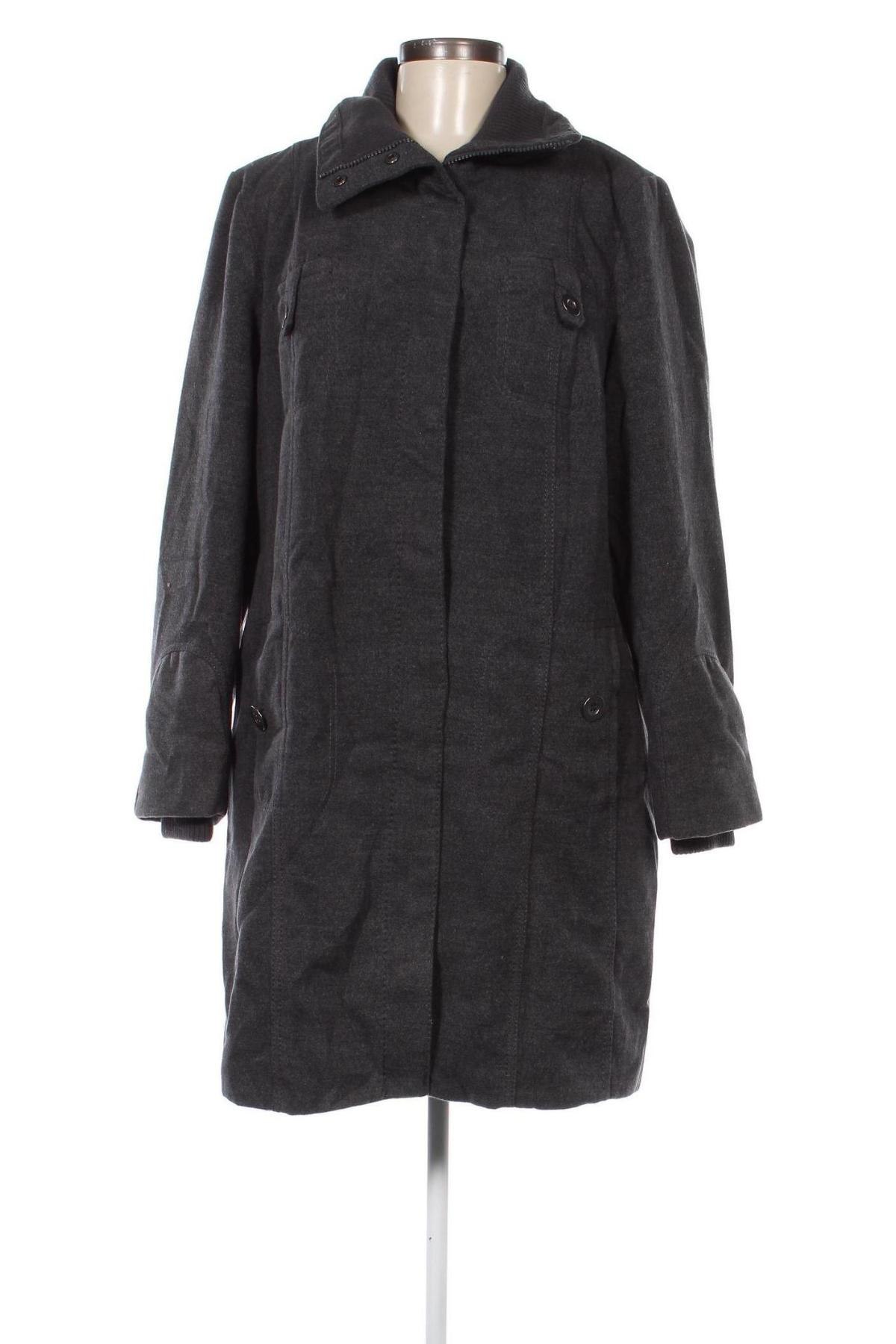Palton de femei Ulla Popken, Mărime XL, Culoare Gri, Preț 121,71 Lei