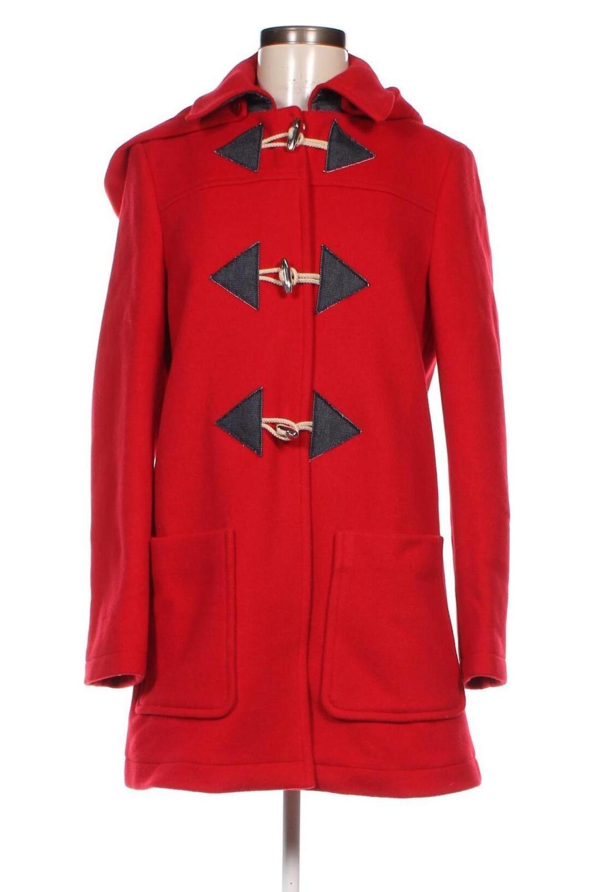 Palton de femei United Colors Of Benetton, Mărime M, Culoare Roșu, Preț 428,13 Lei