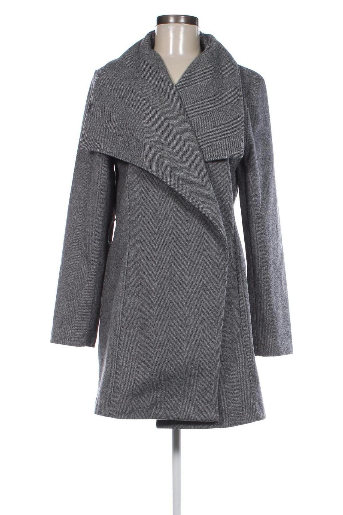Γυναικείο παλτό VILA, Μέγεθος M, Χρώμα Γκρί, Τιμή 14,63 €