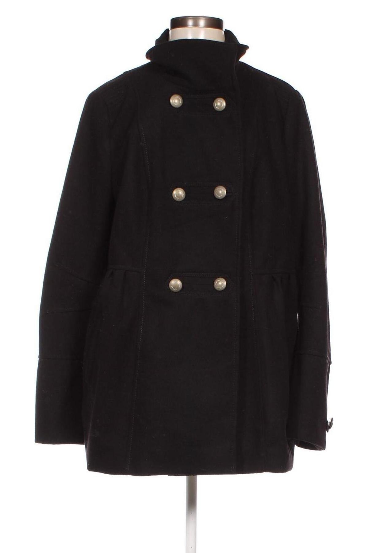 Γυναικείο παλτό Yessica, Μέγεθος XXL, Χρώμα Μαύρο, Τιμή 31,11 €