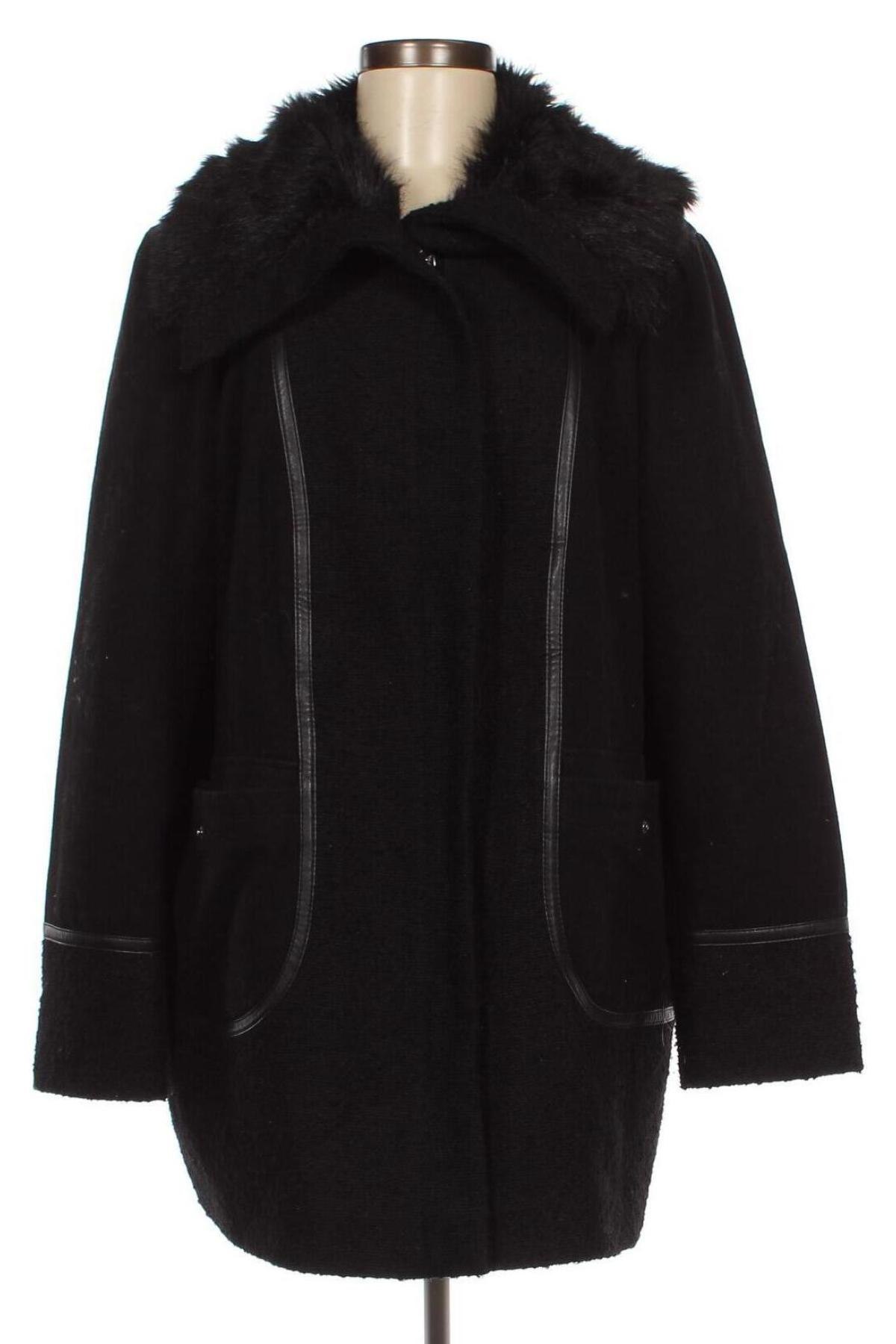 Γυναικείο παλτό Yessica, Μέγεθος XXL, Χρώμα Μαύρο, Τιμή 31,11 €
