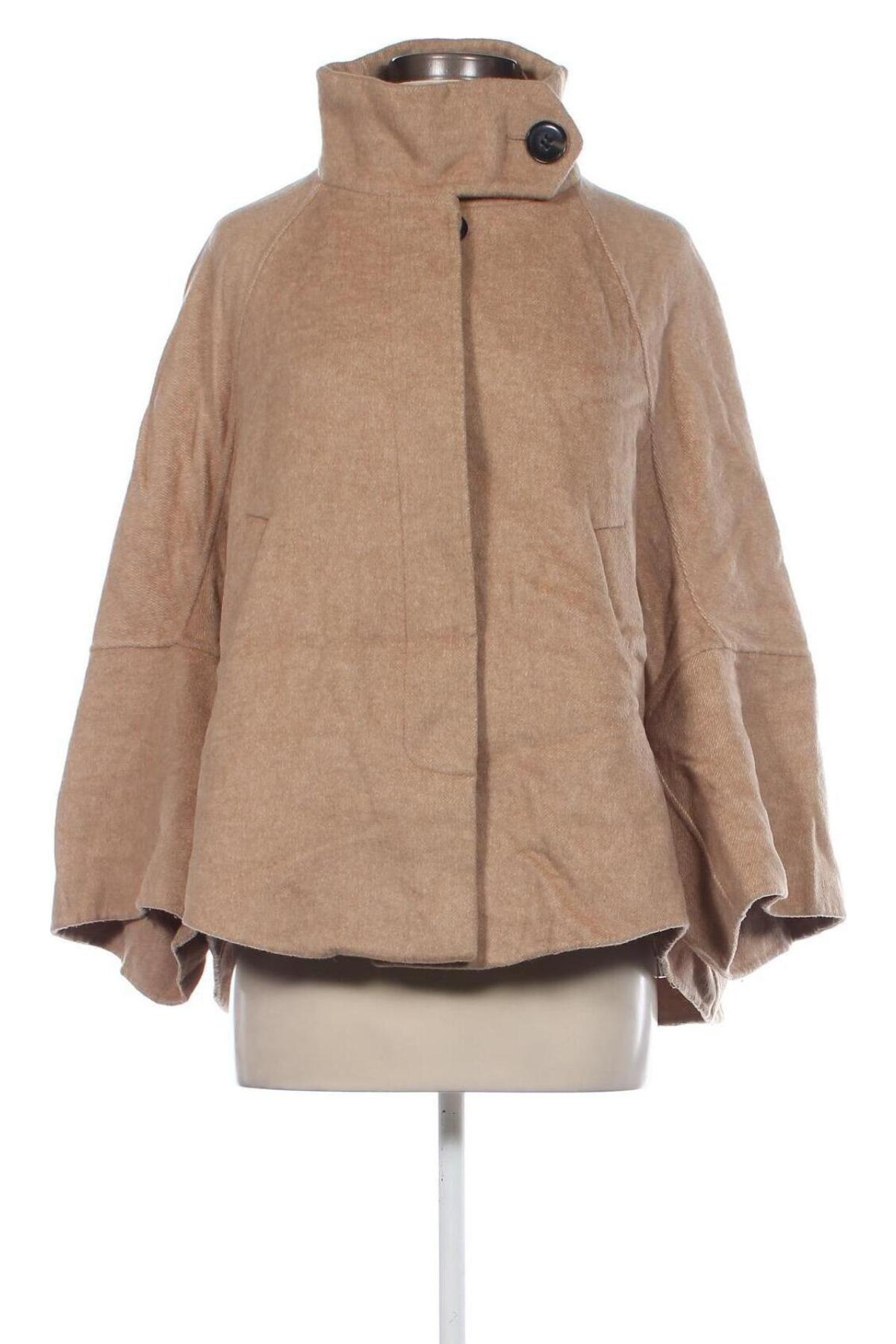 Damenmantel Zara, Größe XL, Farbe Beige, Preis 47,32 €