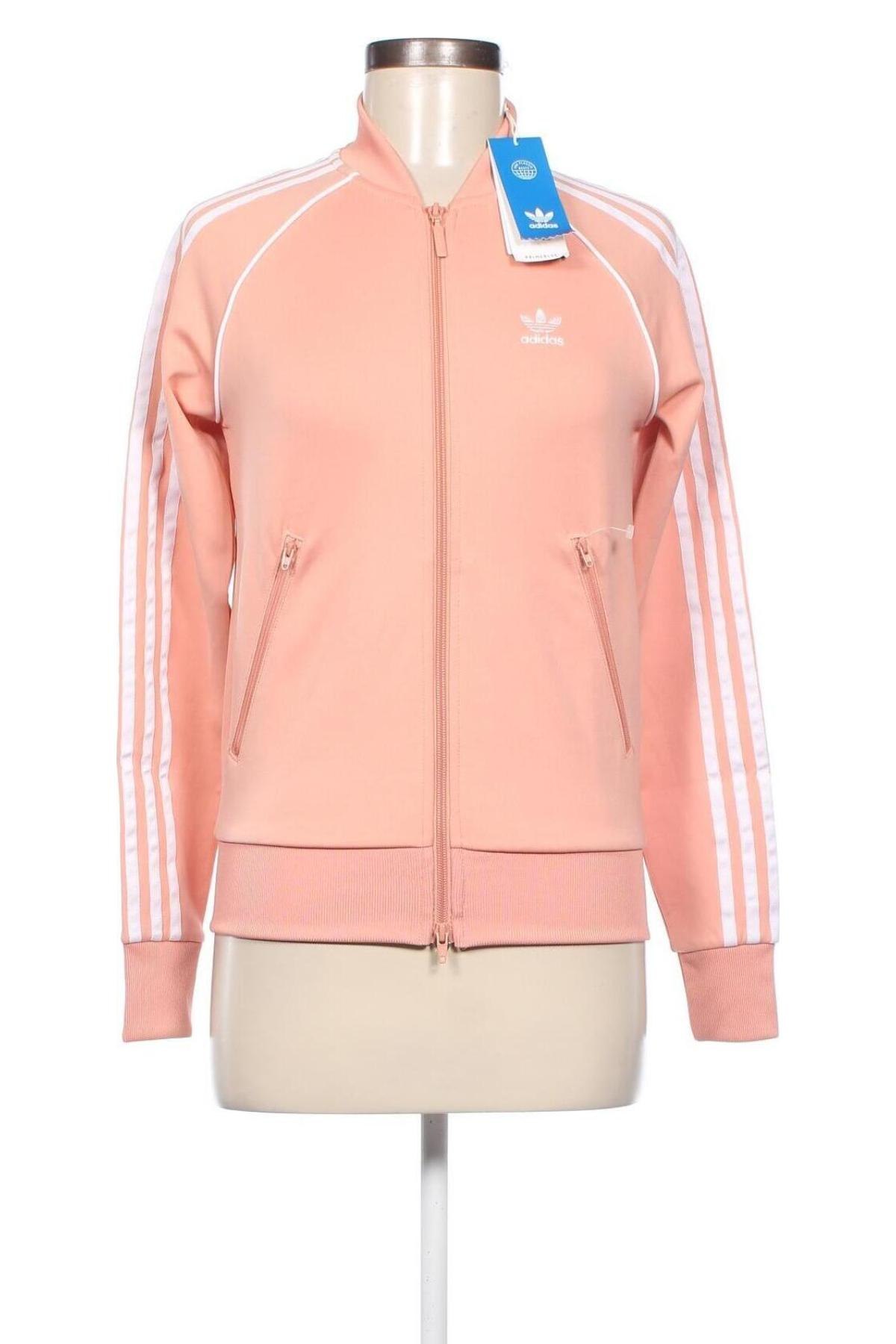 Damen Fleece Oberteil  Adidas Originals, Größe XXS, Farbe Orange, Preis € 18,37