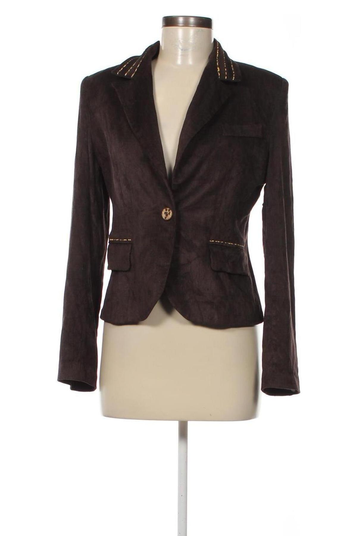 Damen Blazer, Größe M, Farbe Braun, Preis 5,01 €