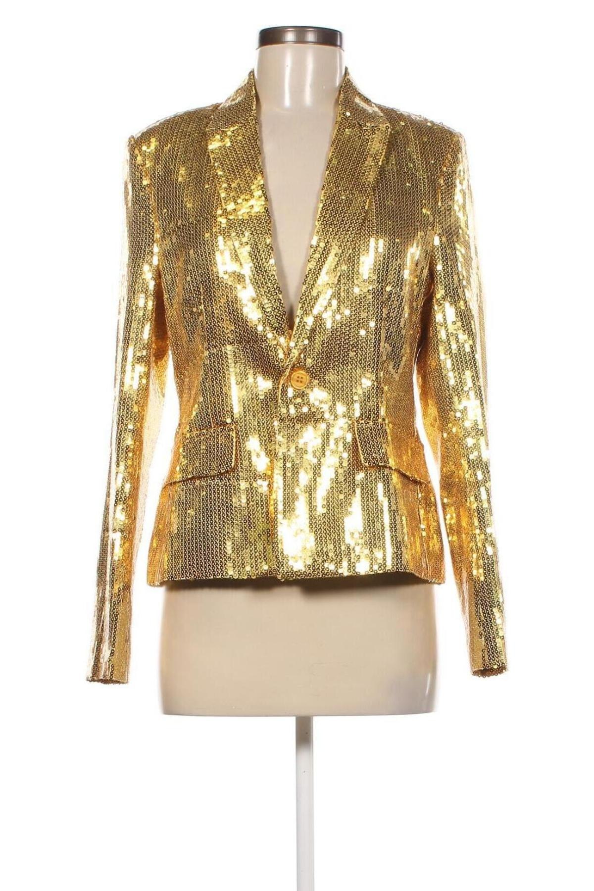 Damen Blazer, Größe M, Farbe Golden, Preis 39,85 €