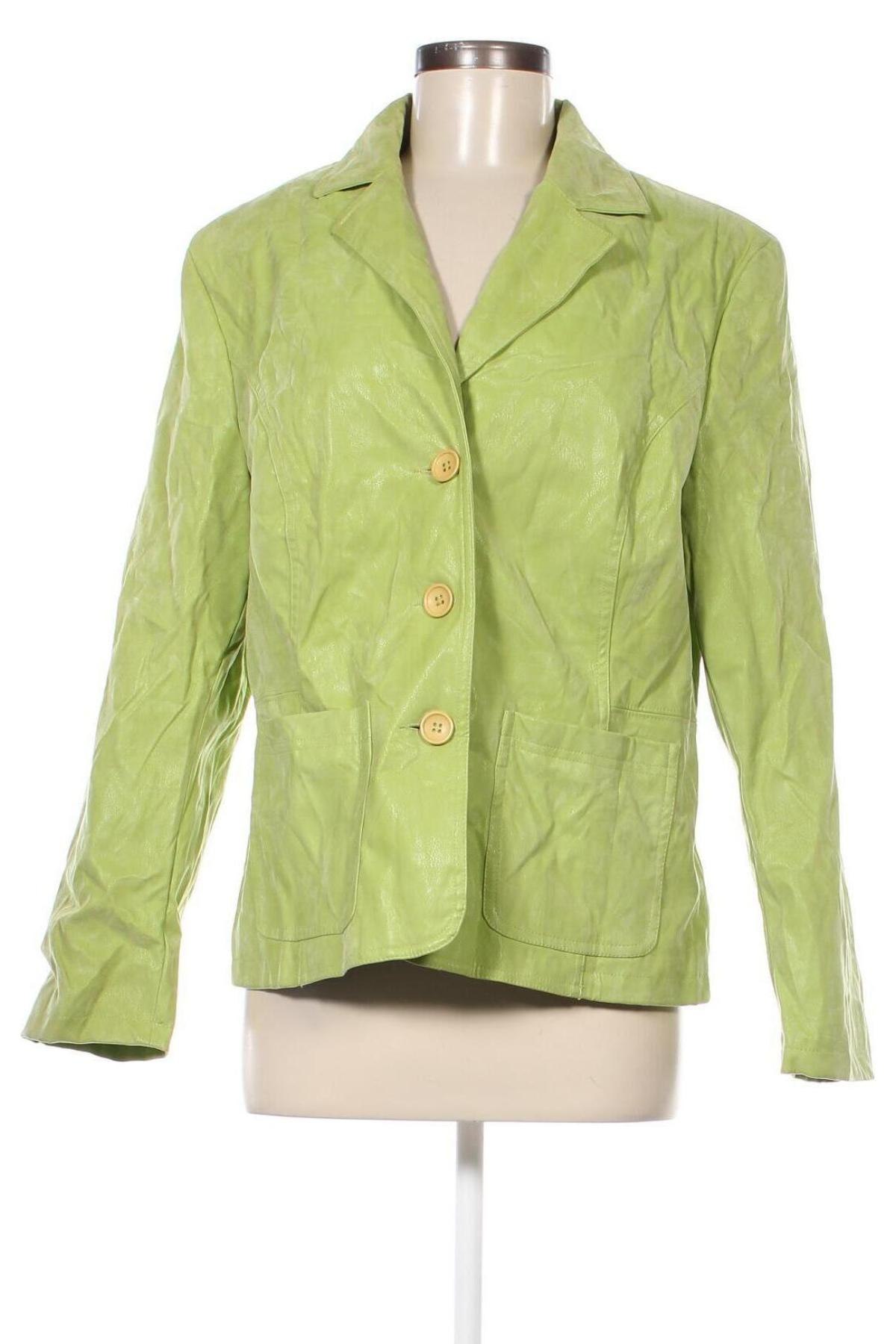 Дамско сако, Размер XL, Цвят Зелен, Цена 24,20 лв.