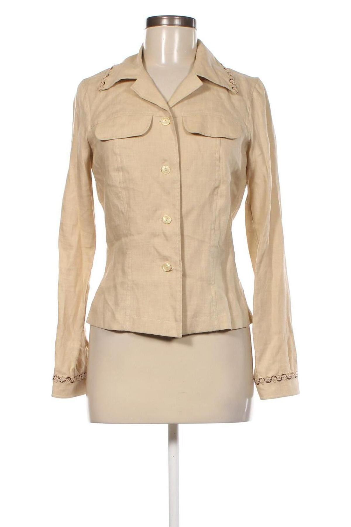 Damen Blazer, Größe S, Farbe Beige, Preis 10,99 €