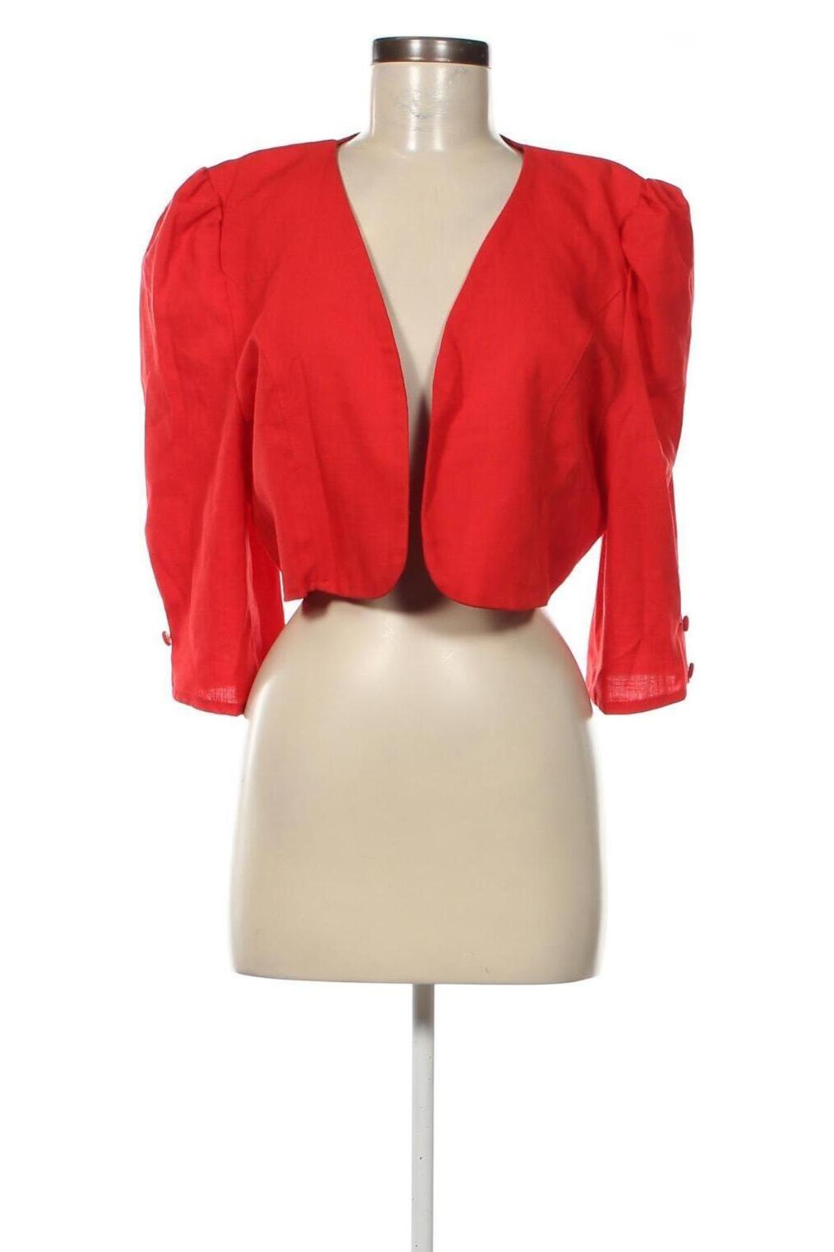 Γυναικείο σακάκι, Μέγεθος L, Χρώμα Κόκκινο, Τιμή 11,48 €