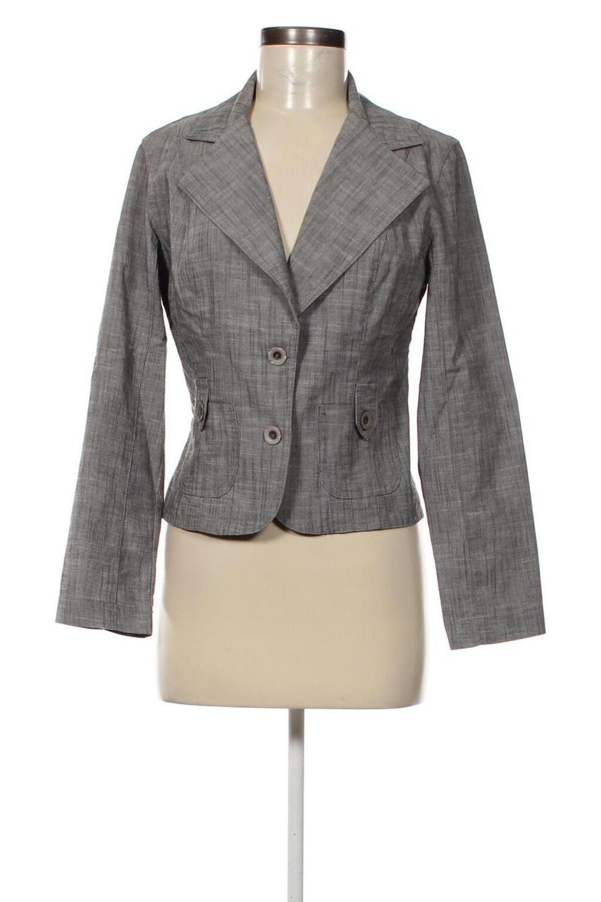 Damen Blazer, Größe M, Farbe Grau, Preis 4,99 €