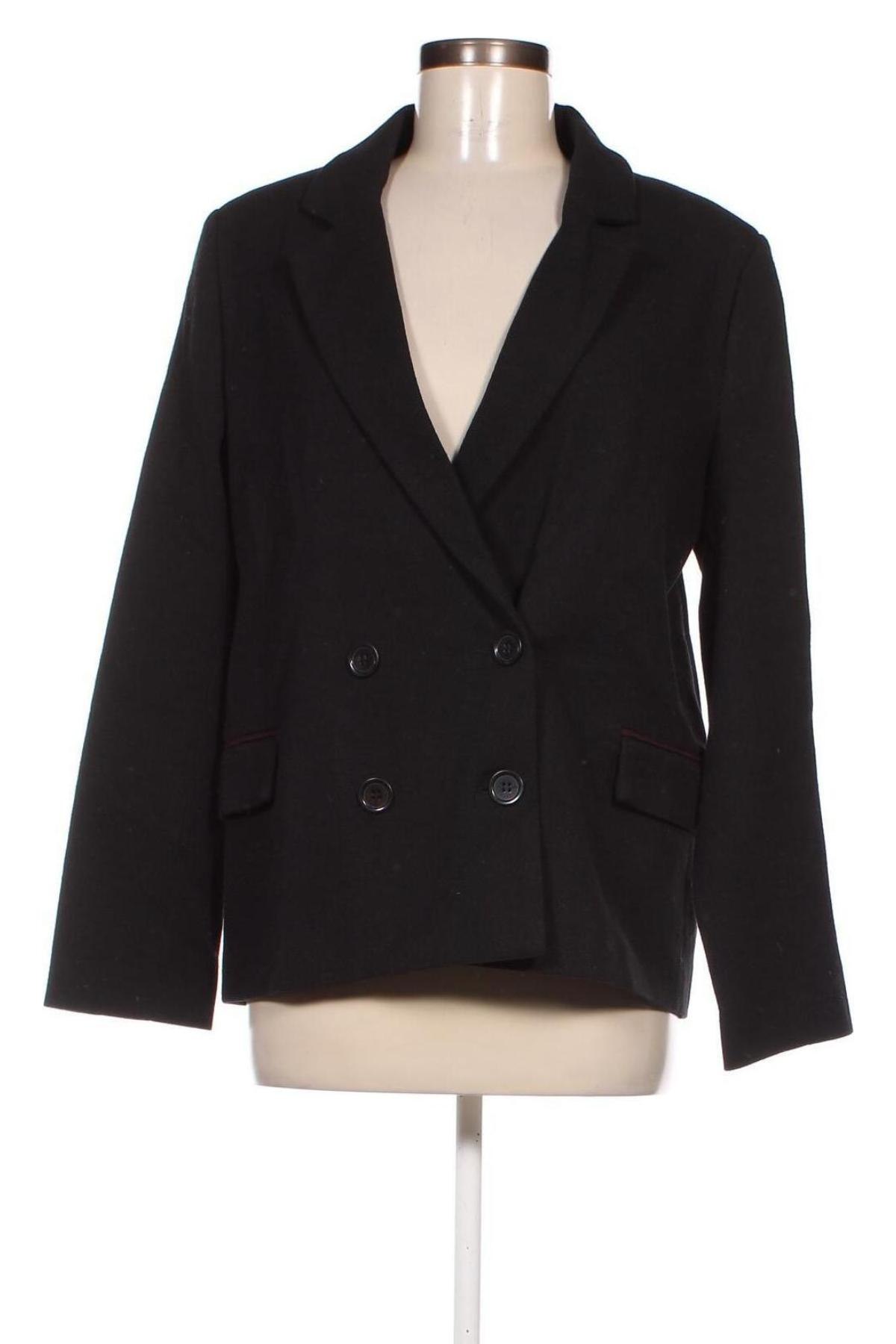 Γυναικείο σακάκι Berenice, Μέγεθος L, Χρώμα Μαύρο, Τιμή 34,67 €