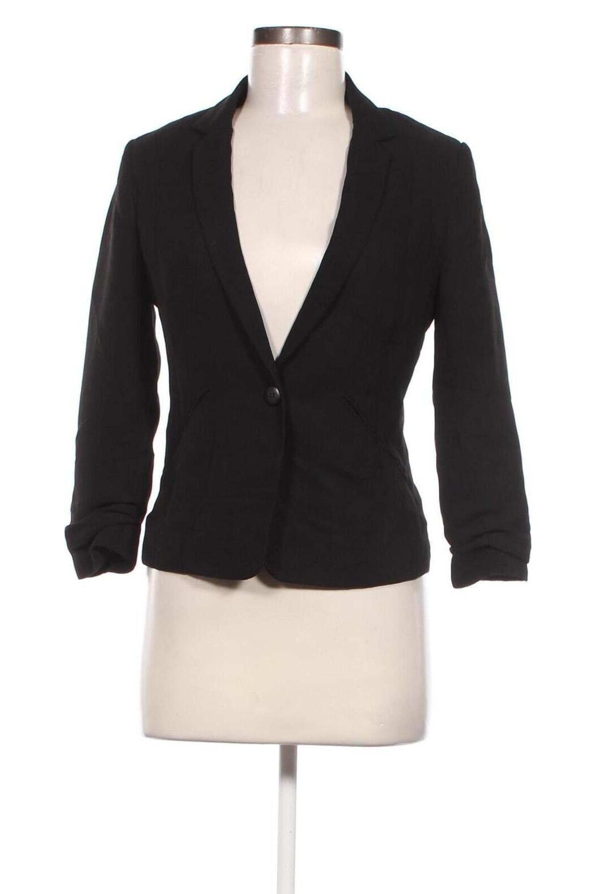 Damen Blazer Bershka, Größe S, Farbe Schwarz, Preis € 7,99