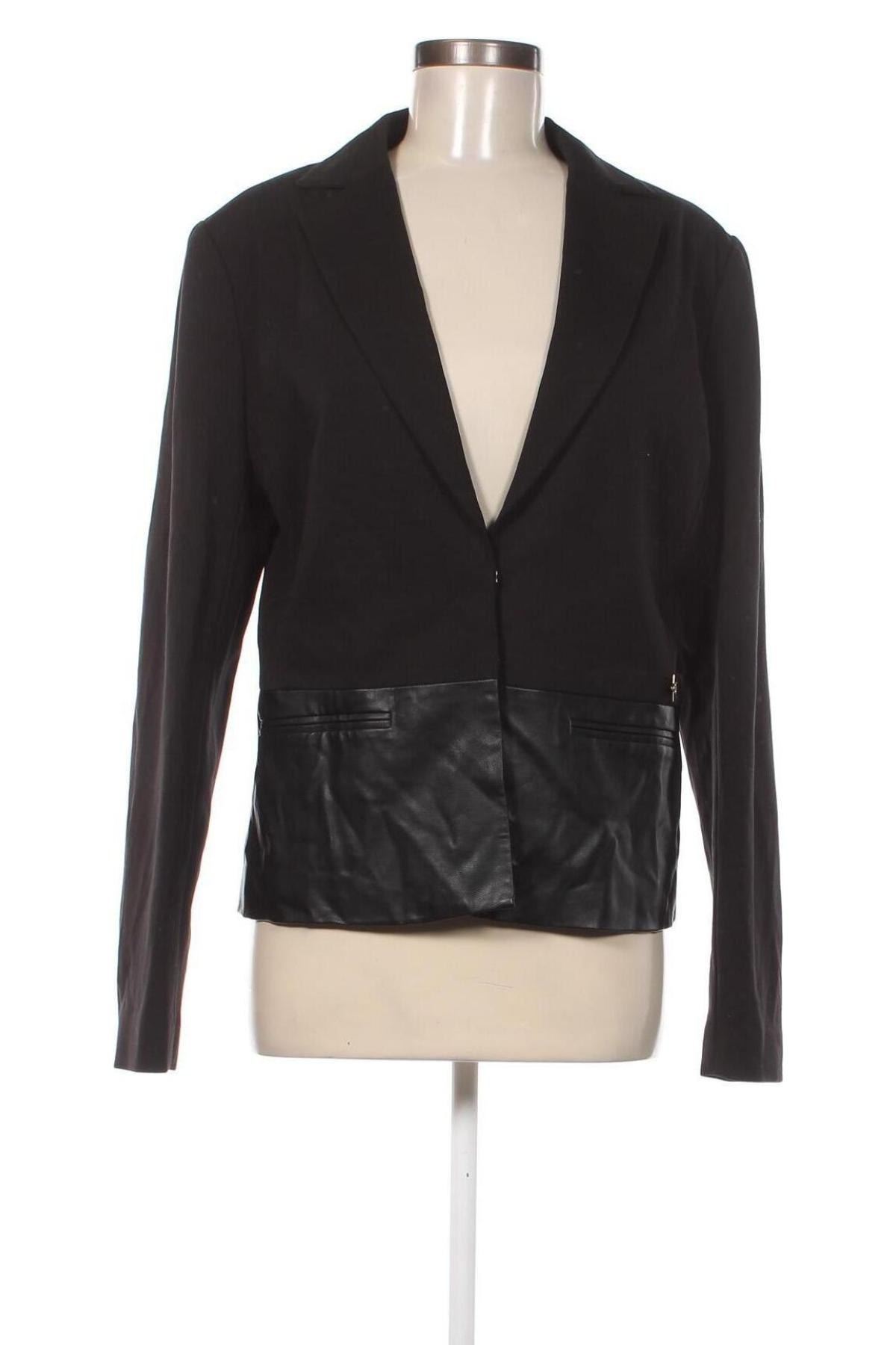 Γυναικείο σακάκι Gaudi Jeans, Μέγεθος XL, Χρώμα Μαύρο, Τιμή 34,44 €