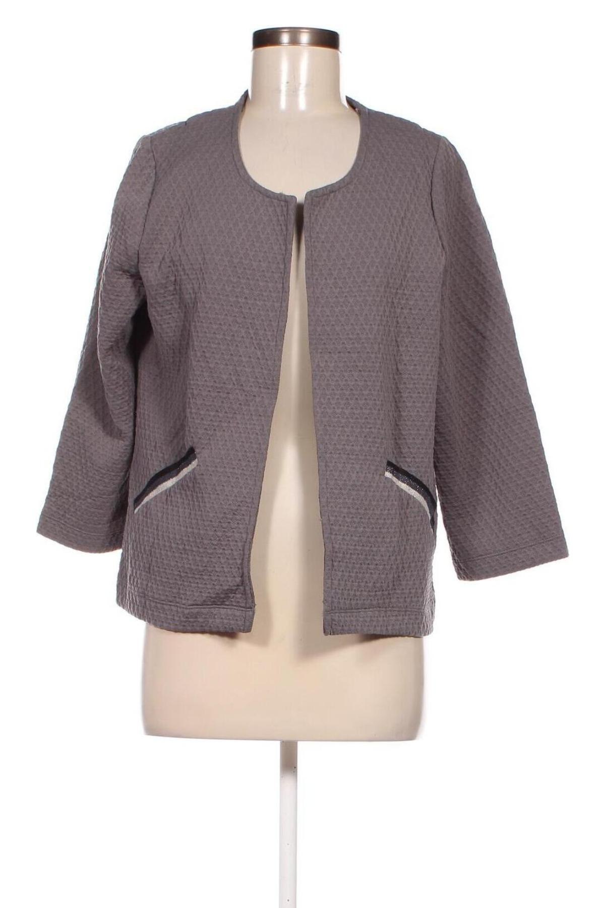 Damen Blazer Gina Benotti, Größe M, Farbe Grau, Preis 7,49 €