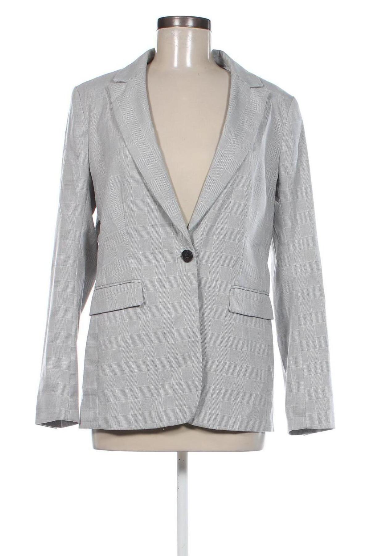 Damen Blazer H&M, Größe L, Farbe Grau, Preis 18,37 €