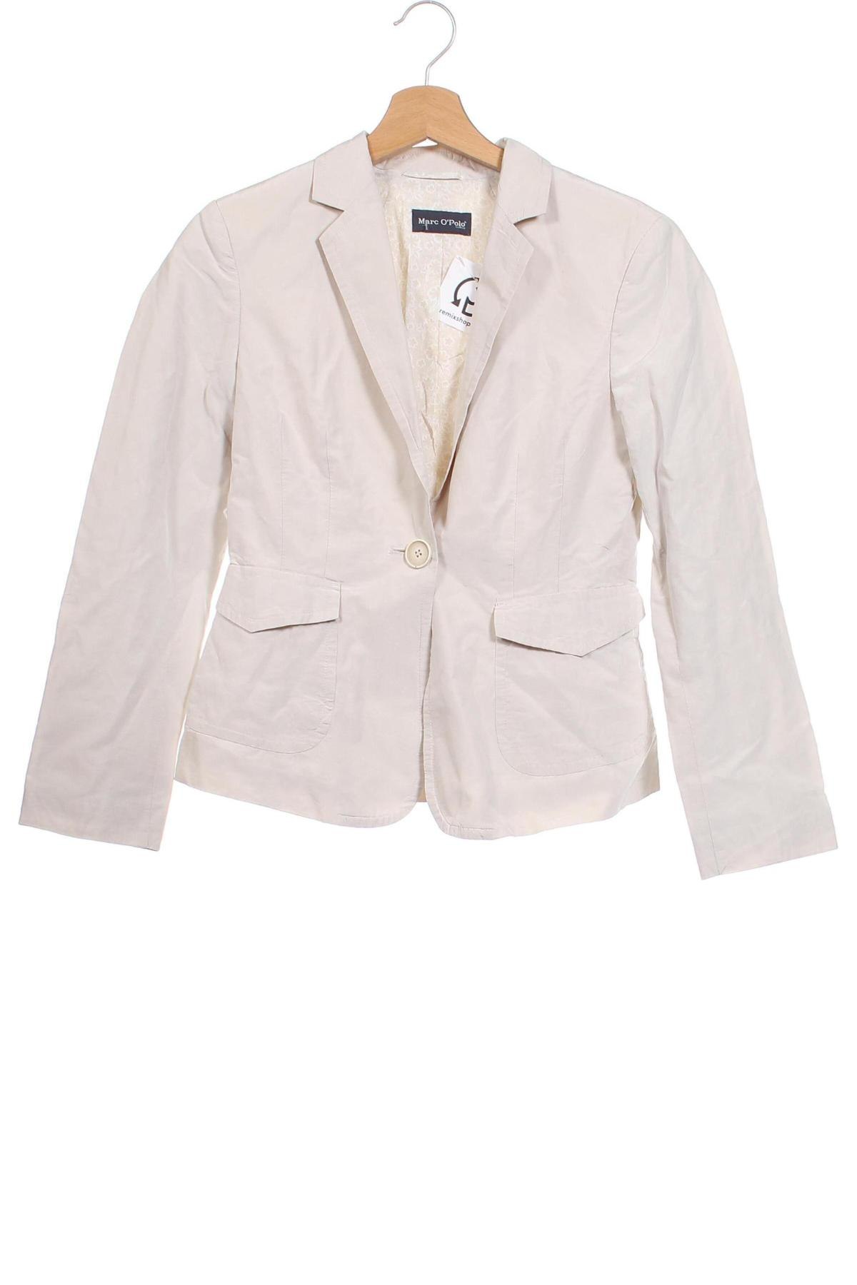 Damen Blazer Marc O'Polo, Größe XS, Farbe Beige, Preis 5,12 €