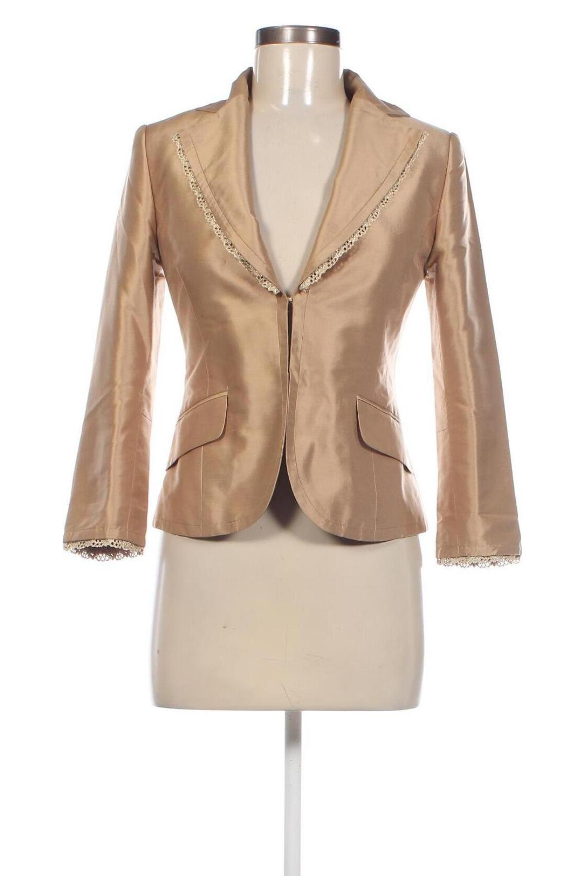 Damen Blazer Marithe+Francois Girbaud, Größe S, Farbe Beige, Preis 48,40 €