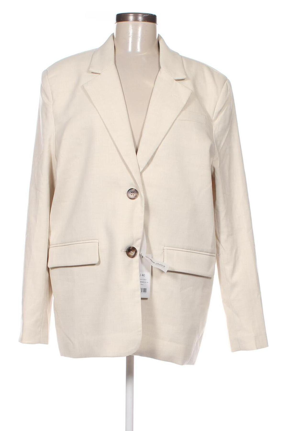 Damen Blazer NA-KD, Größe M, Farbe Beige, Preis 14,12 €