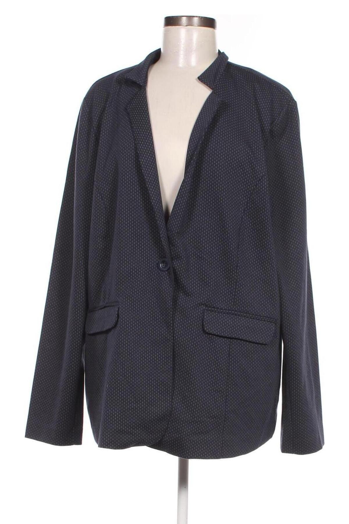 Damen Blazer Qiero!, Größe 3XL, Farbe Blau, Preis 29,09 €