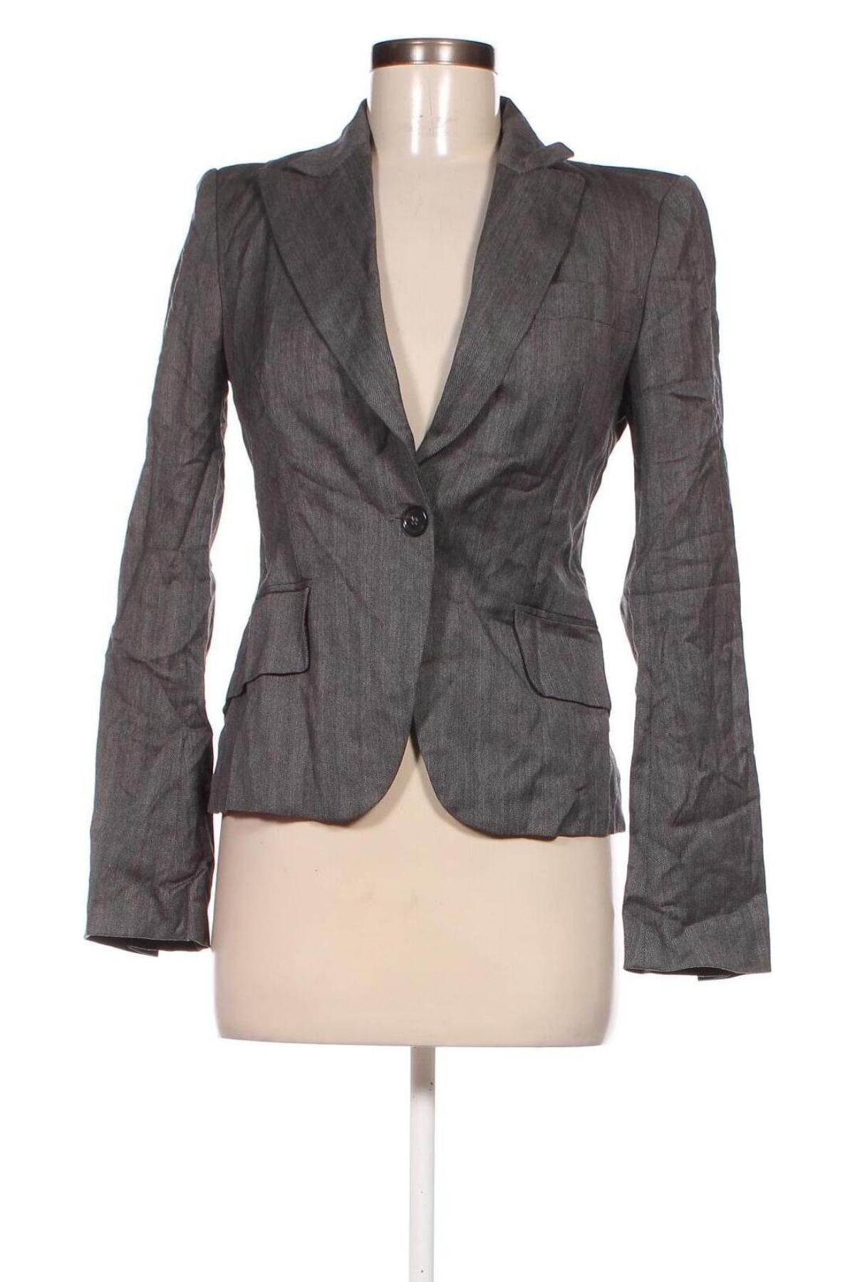 Γυναικείο σακάκι Zara, Μέγεθος S, Χρώμα Γκρί, Τιμή 6,53 €
