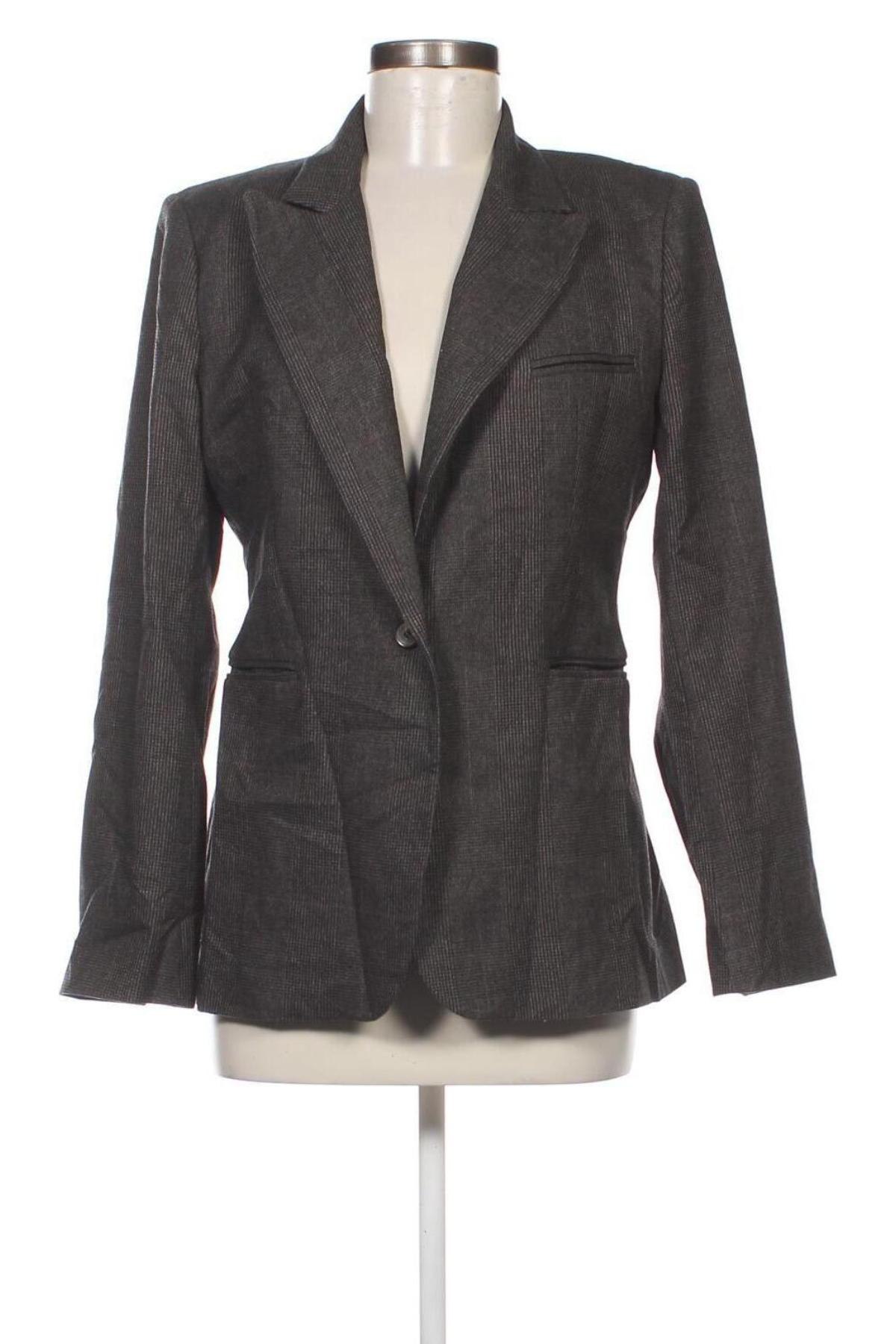 Damen Blazer Zara, Größe L, Farbe Grau, Preis 4,79 €