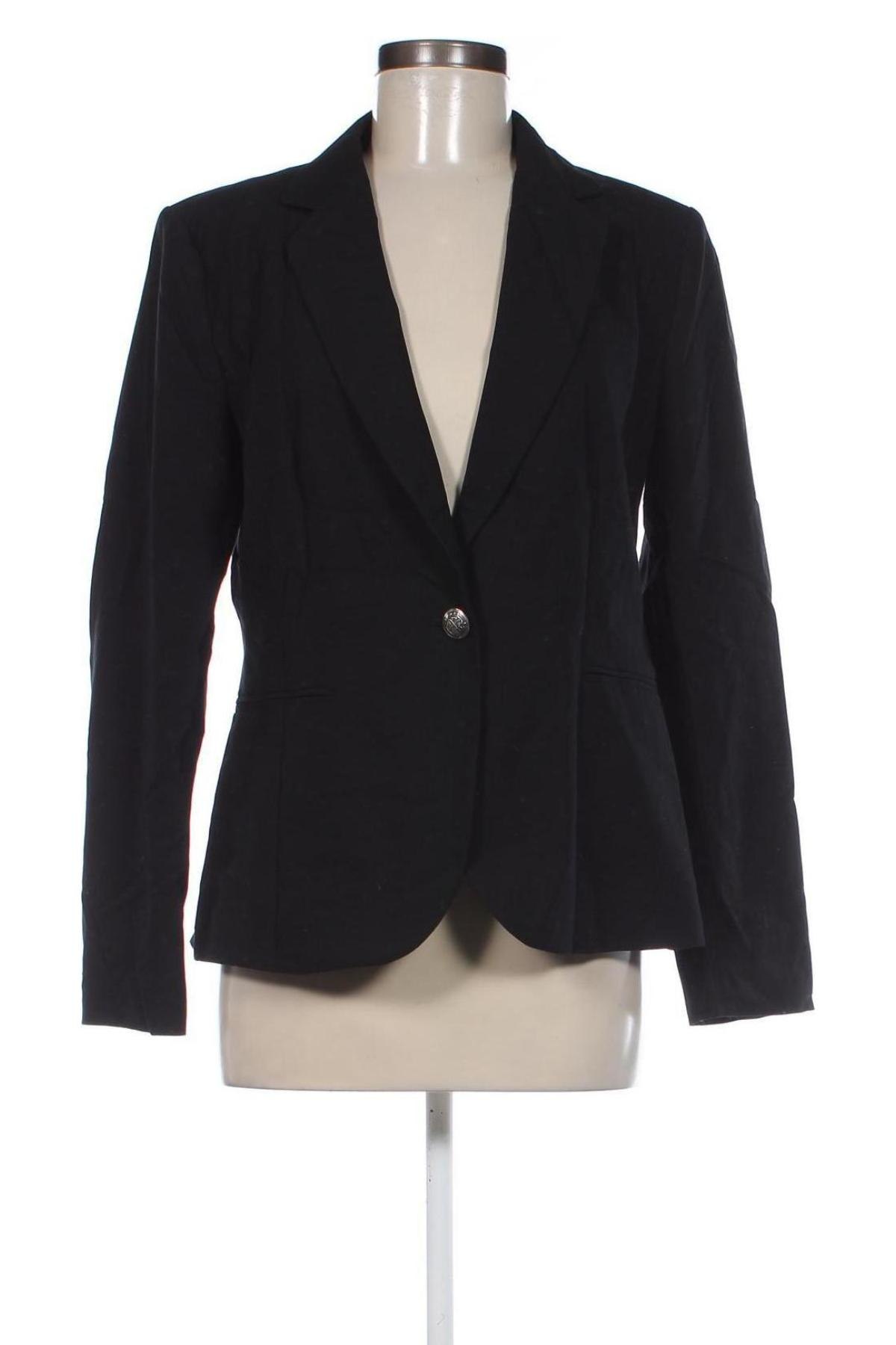 Damen Blazer Zara, Größe L, Farbe Schwarz, Preis 33,40 €