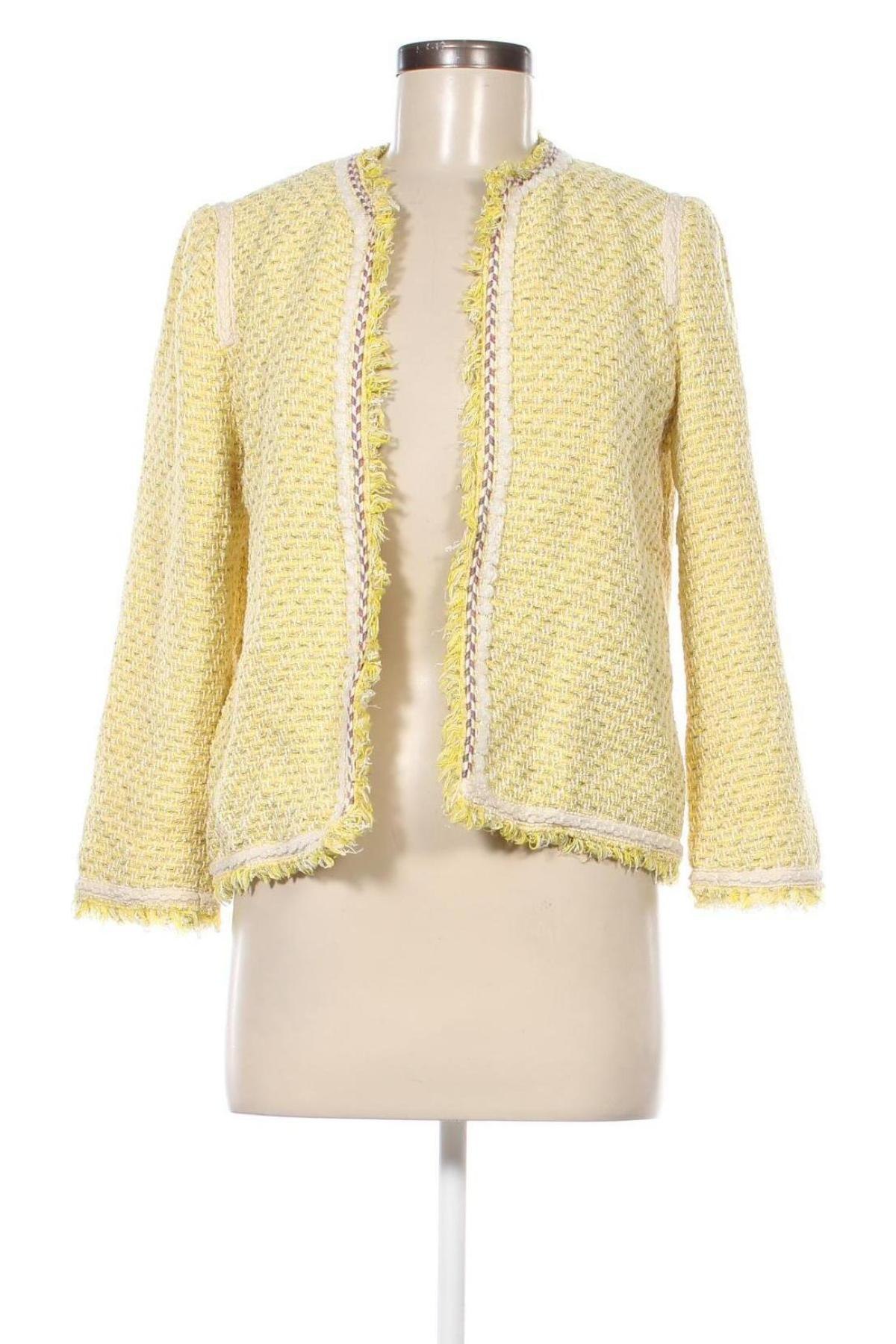 Дамско сако Zara Trafaluc, Размер S, Цвят Многоцветен, Цена 28,80 лв.