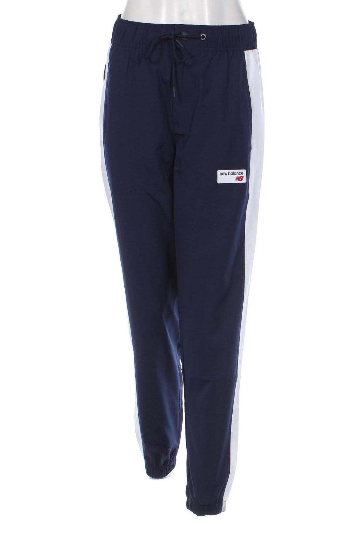 Pantaloni trening de femei New Balance, Mărime S, Culoare Albastru, Preț 305,92 Lei