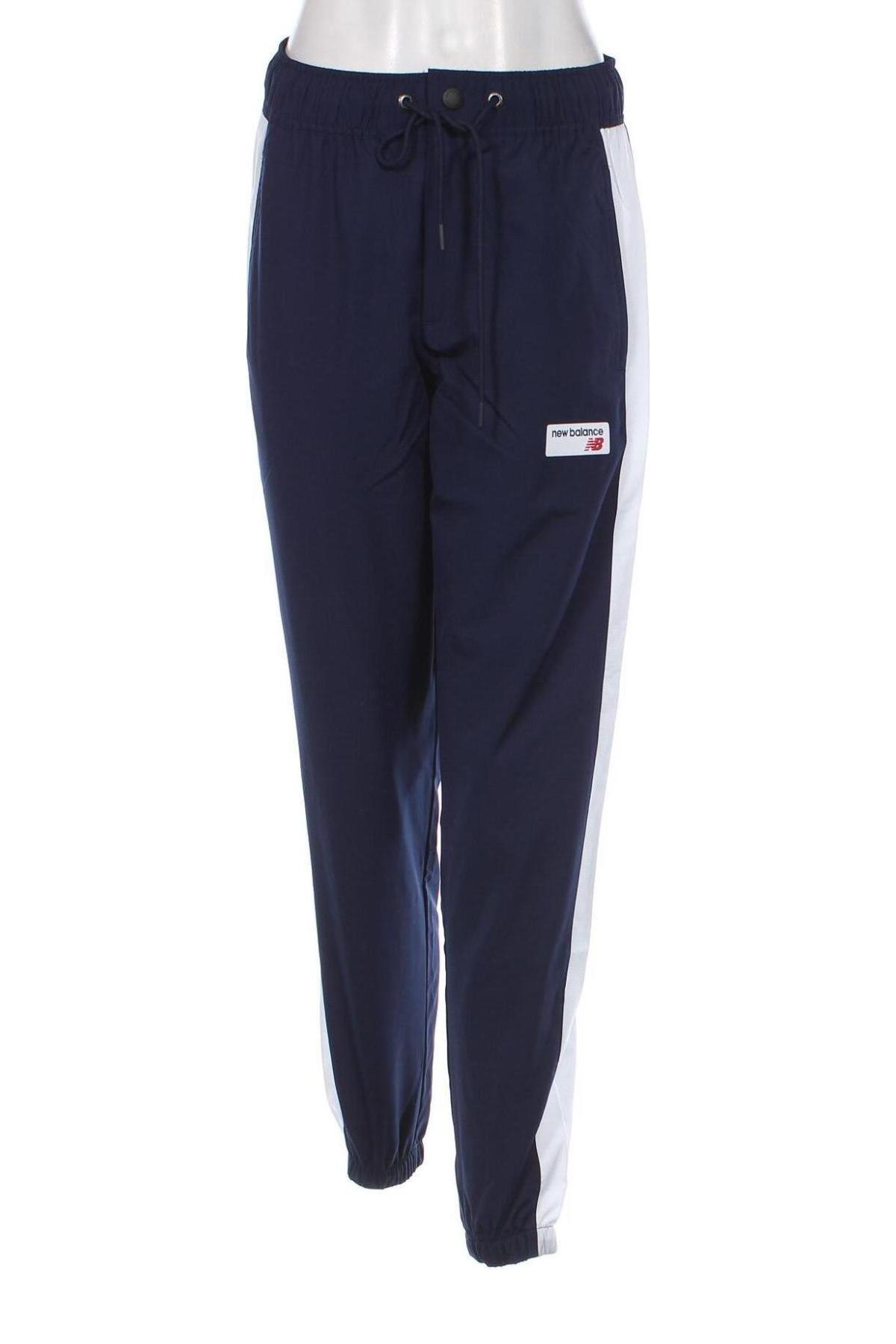 Pantaloni trening de femei New Balance, Mărime S, Culoare Albastru, Preț 116,25 Lei