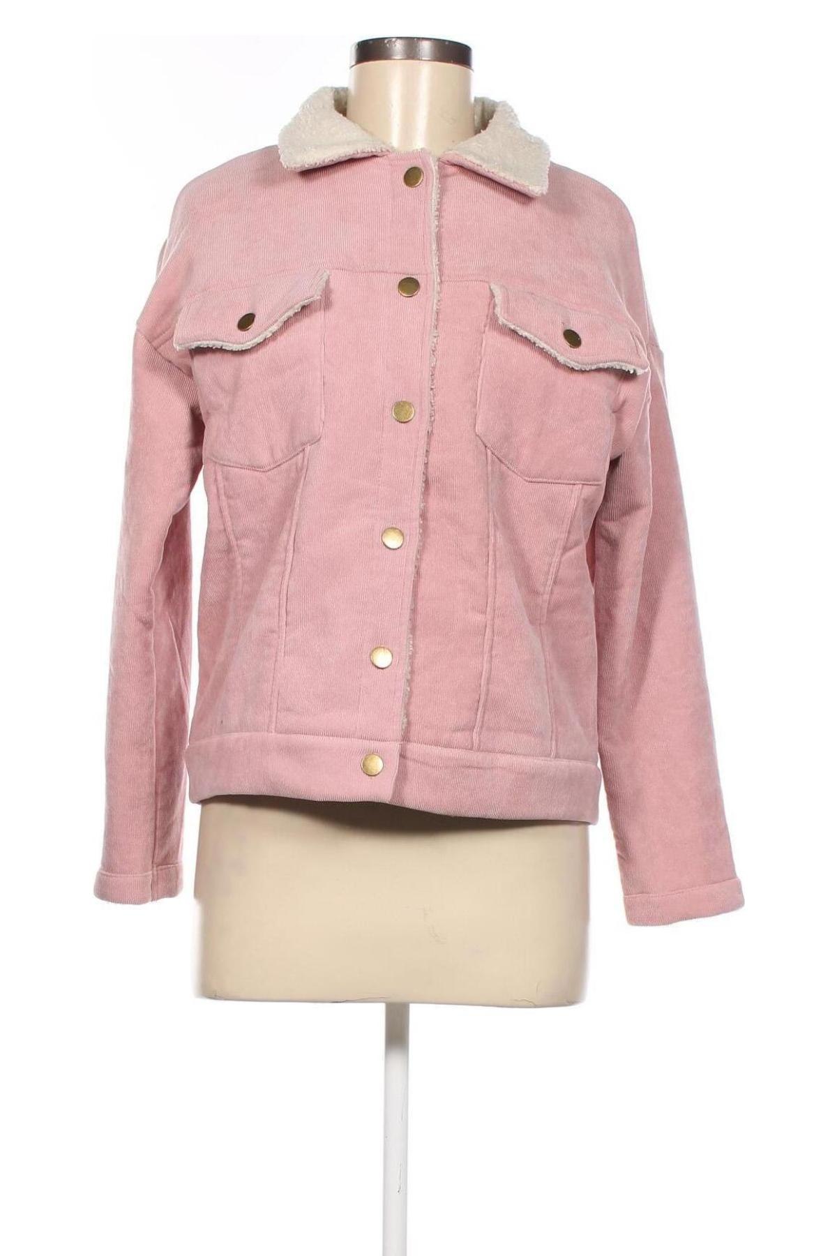 Dámska bunda , Veľkosť L, Farba Ružová, Cena  5,44 €