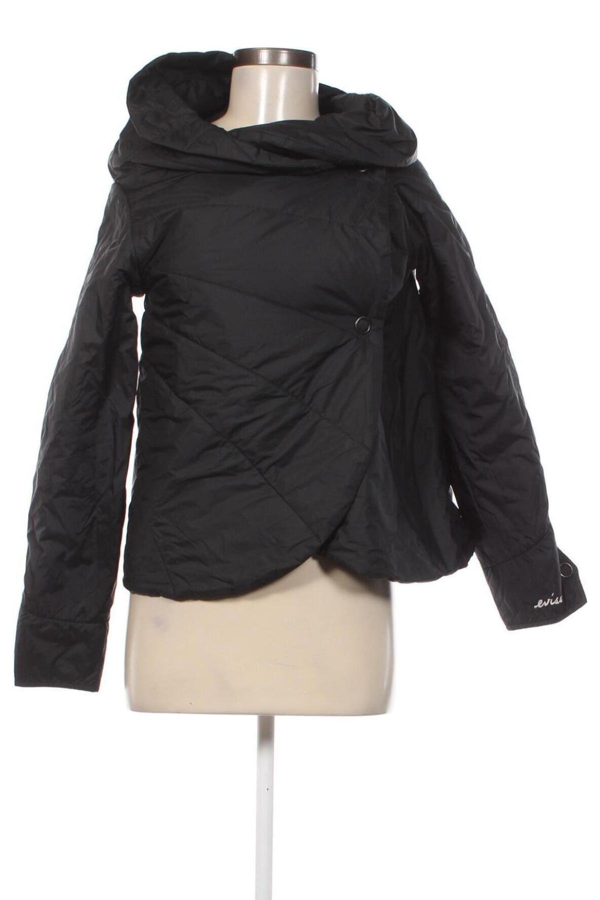 Γυναικείο μπουφάν Evisu, Μέγεθος S, Χρώμα Μαύρο, Τιμή 45,61 €