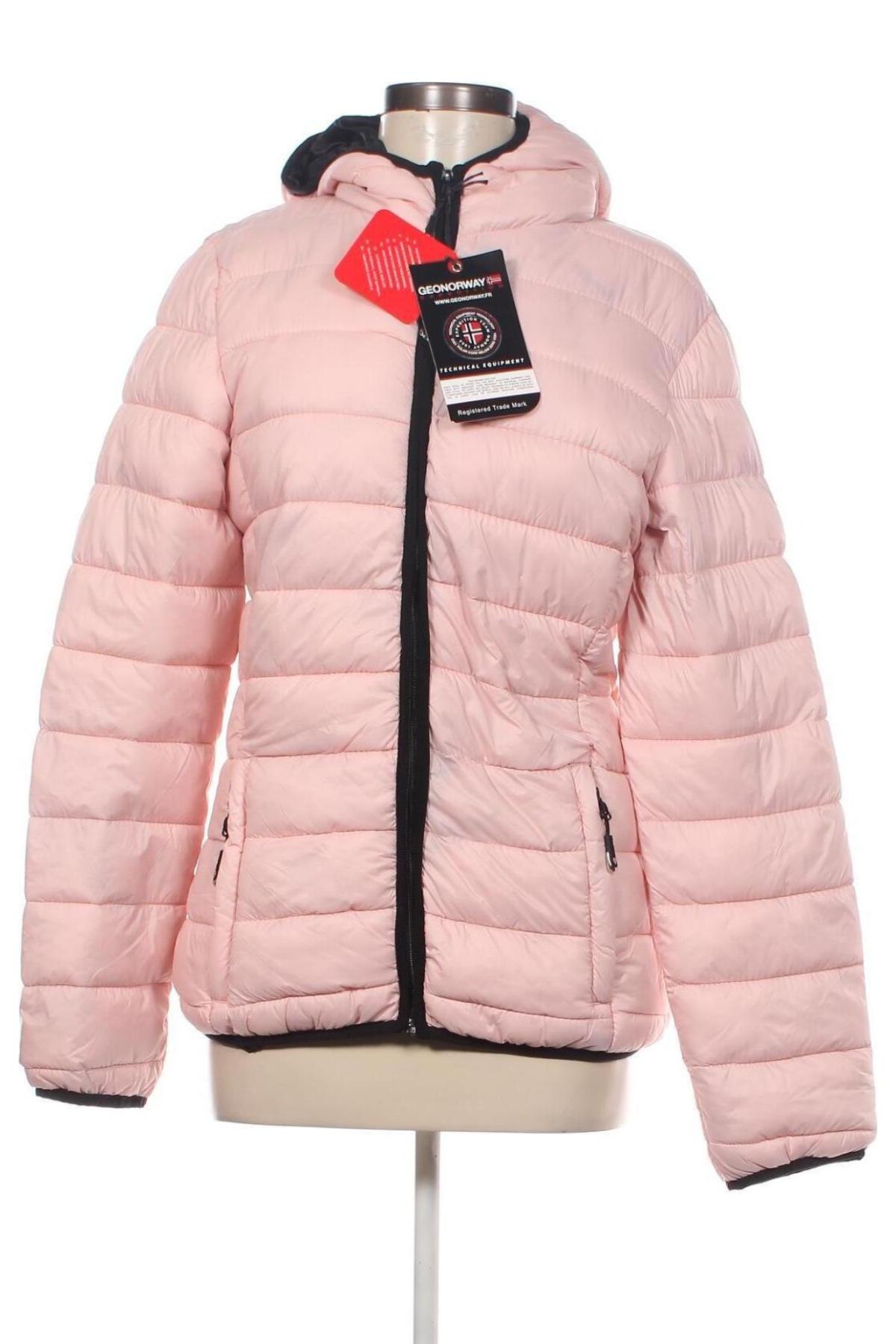 Γυναικείο μπουφάν Geographical Norway, Μέγεθος XL, Χρώμα Ρόζ , Τιμή 86,41 €