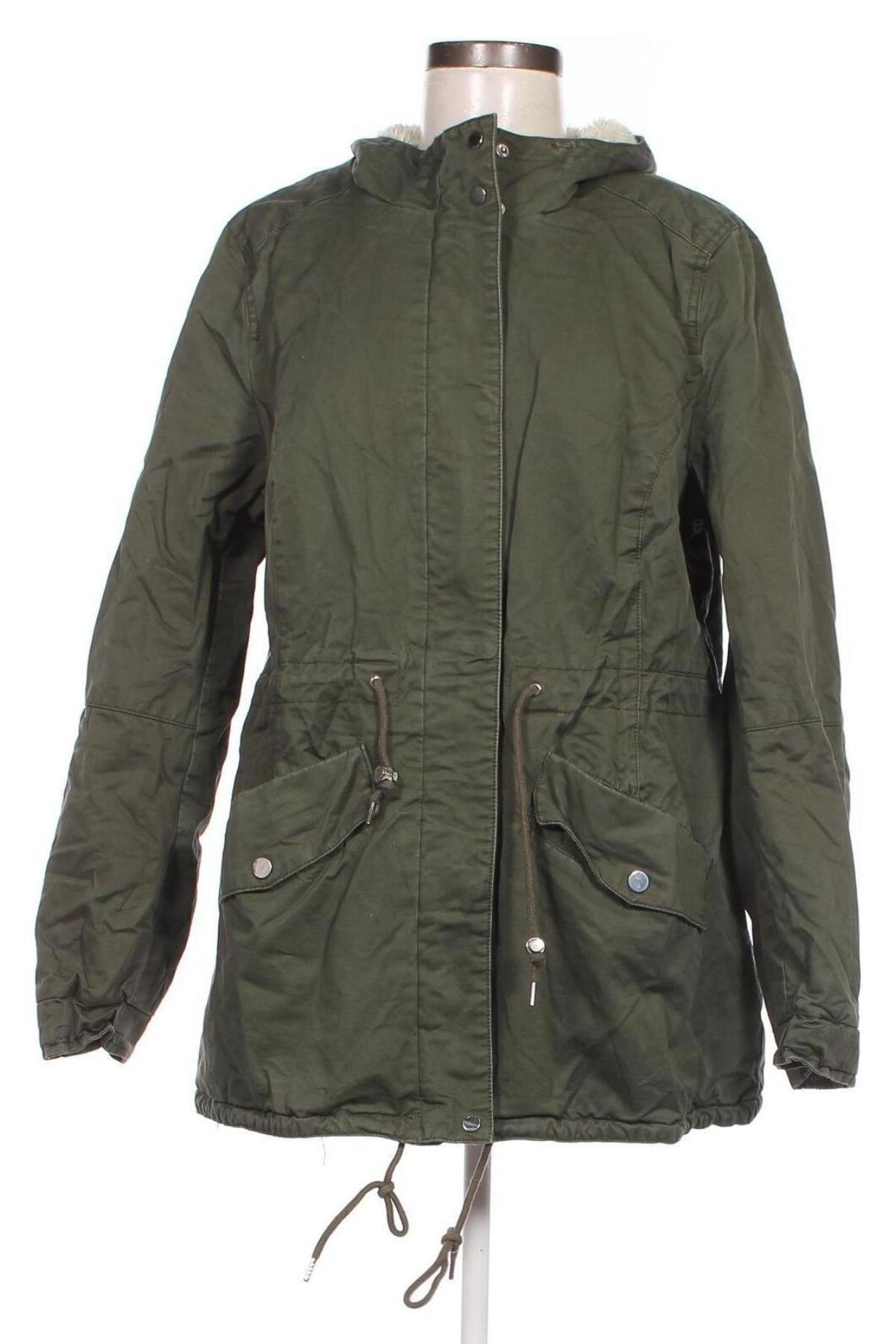 Γυναικείο μπουφάν H&M Divided, Μέγεθος XL, Χρώμα Πράσινο, Τιμή 9,80 €