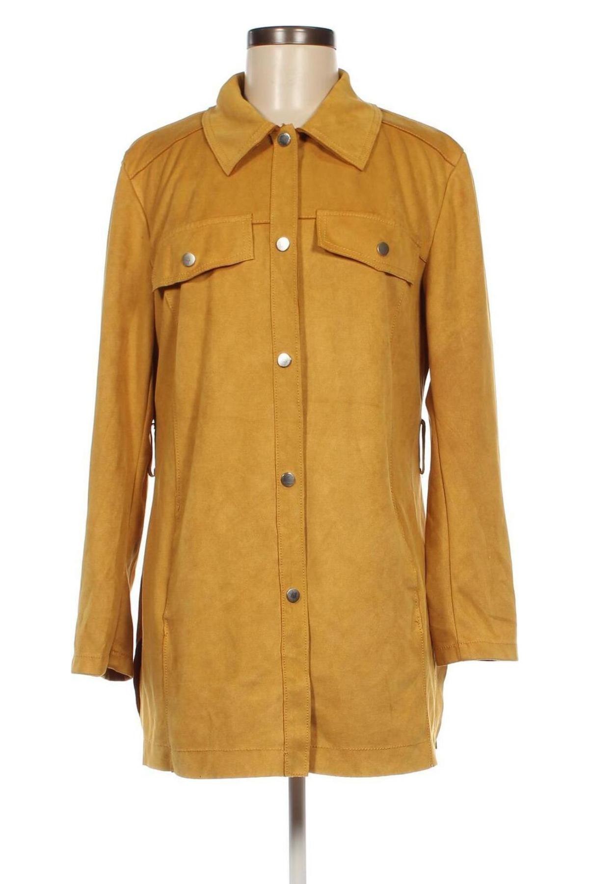 Γυναικείο μπουφάν Jean Pascale, Μέγεθος M, Χρώμα Κίτρινο, Τιμή 5,94 €