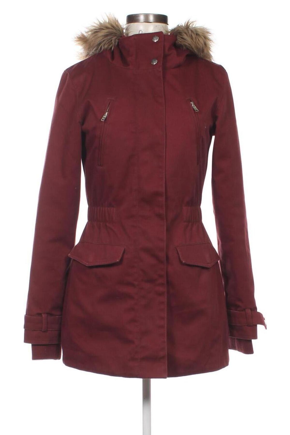 Γυναικείο μπουφάν Mint & Berry, Μέγεθος XS, Χρώμα Κόκκινο, Τιμή 13,99 €