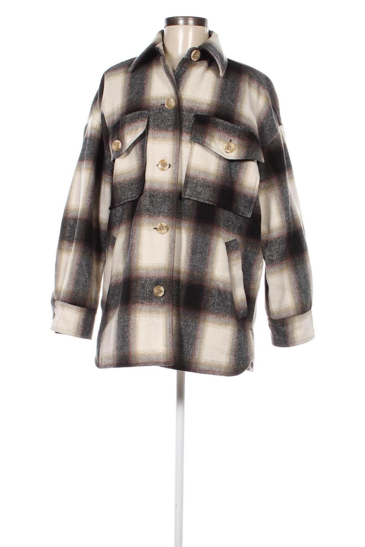 Γυναικείο μπουφάν Pull&Bear, Μέγεθος S, Χρώμα Πολύχρωμο, Τιμή 19,02 €