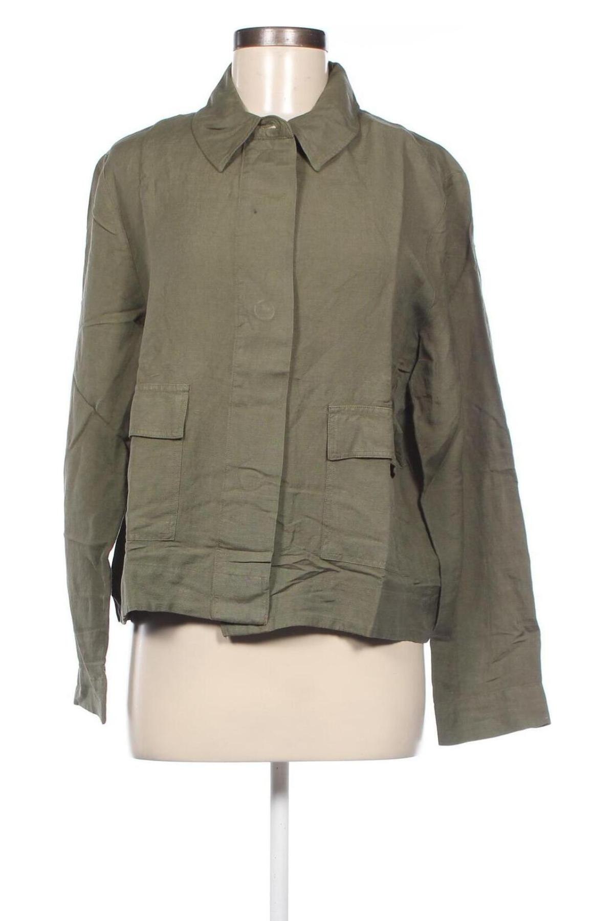 Γυναικείο μπουφάν Tom Tailor, Μέγεθος XL, Χρώμα Πράσινο, Τιμή 12,06 €