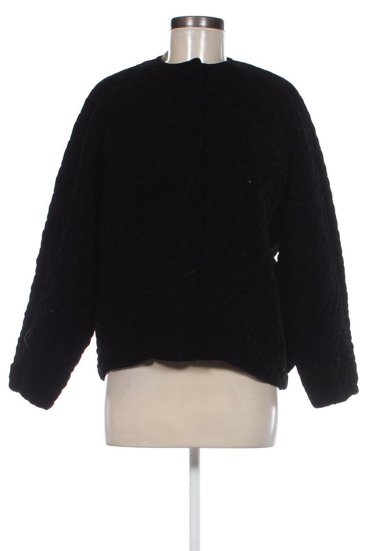 Damenjacke Zara, Größe XS, Farbe Schwarz, Preis 14,27 €