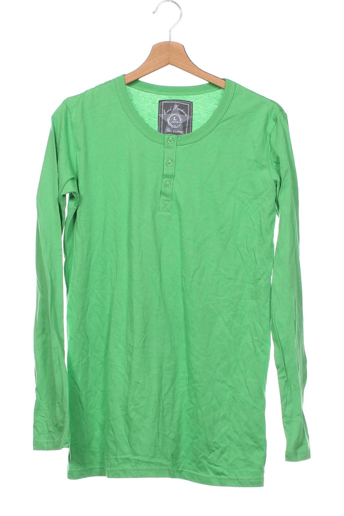 Kinder Shirt, Größe 15-18y/ 170-176 cm, Farbe Grün, Preis € 4,82