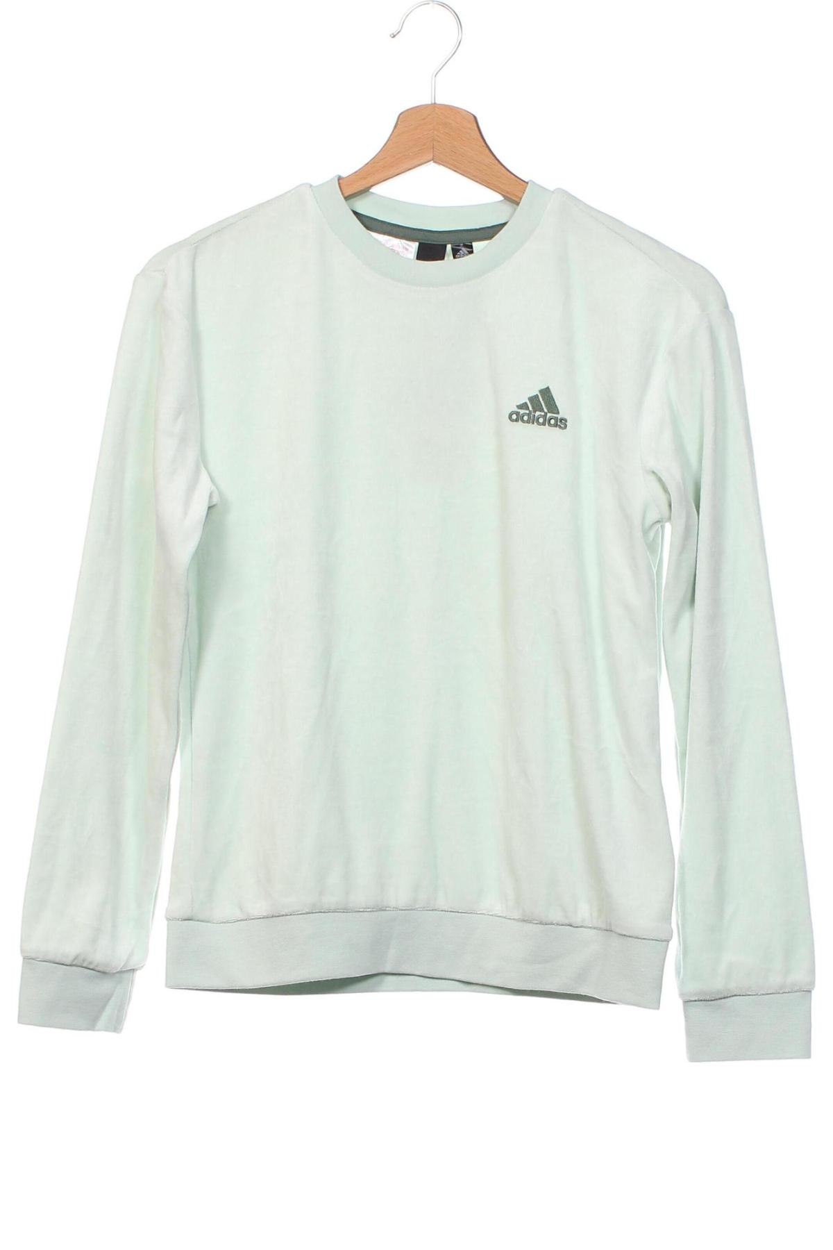 Bluză pentru copii Adidas, Mărime 10-11y/ 146-152 cm, Culoare Verde, Preț 98,42 Lei