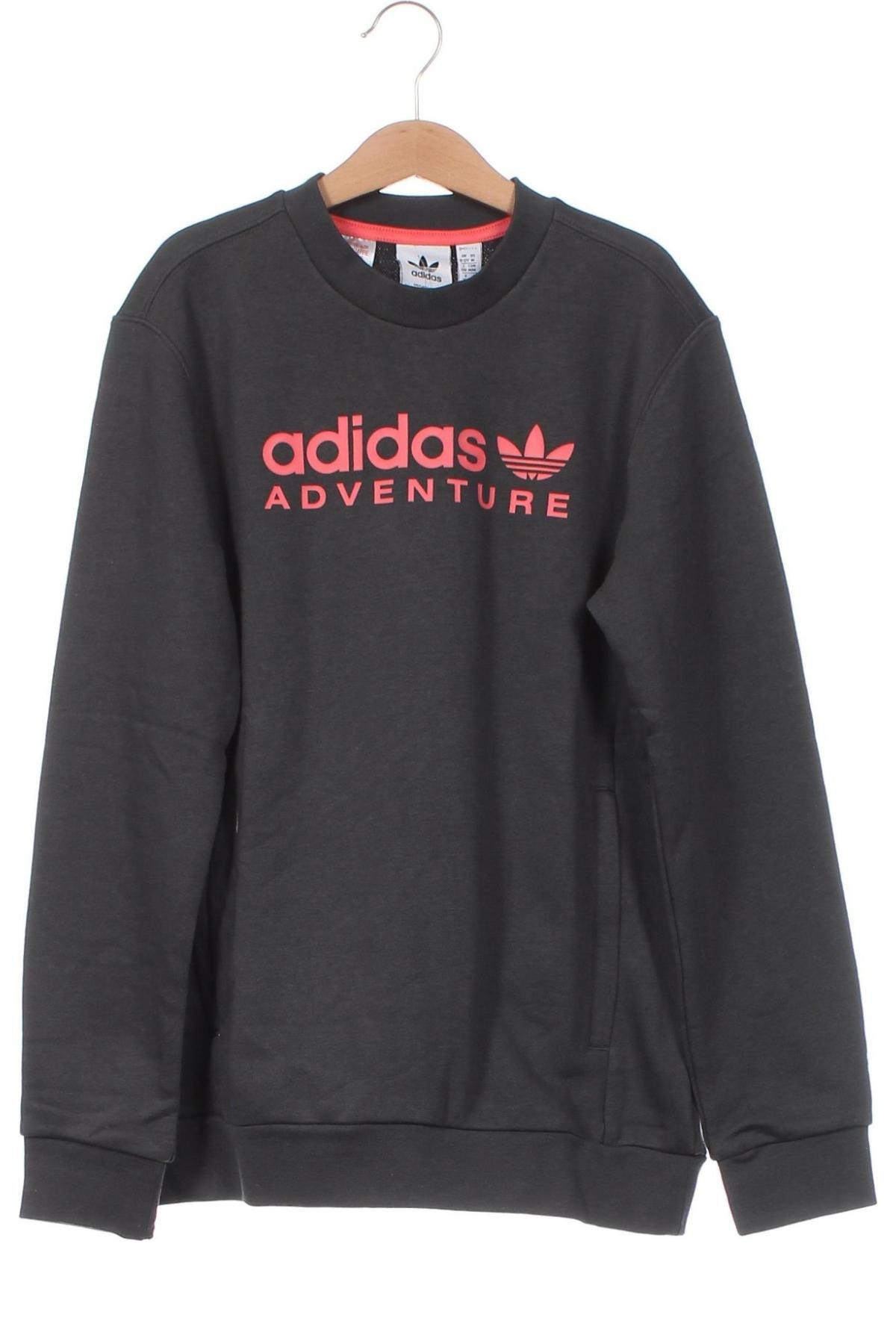 Kinder Shirt Adidas, Größe 11-12y/ 152-158 cm, Farbe Grau, Preis 31,76 €