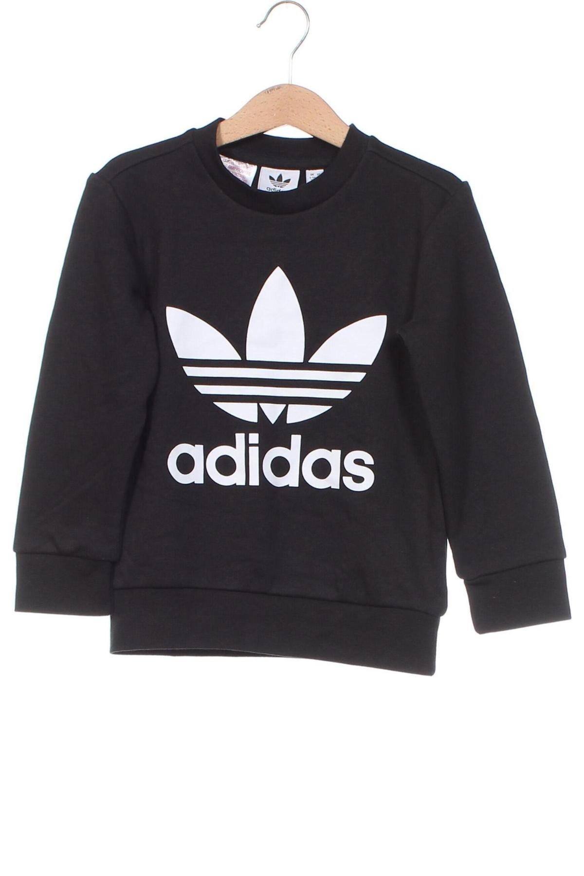 Детска блуза Adidas Originals, Размер 4-5y/ 110-116 см, Цвят Черен, Цена 44,85 лв.