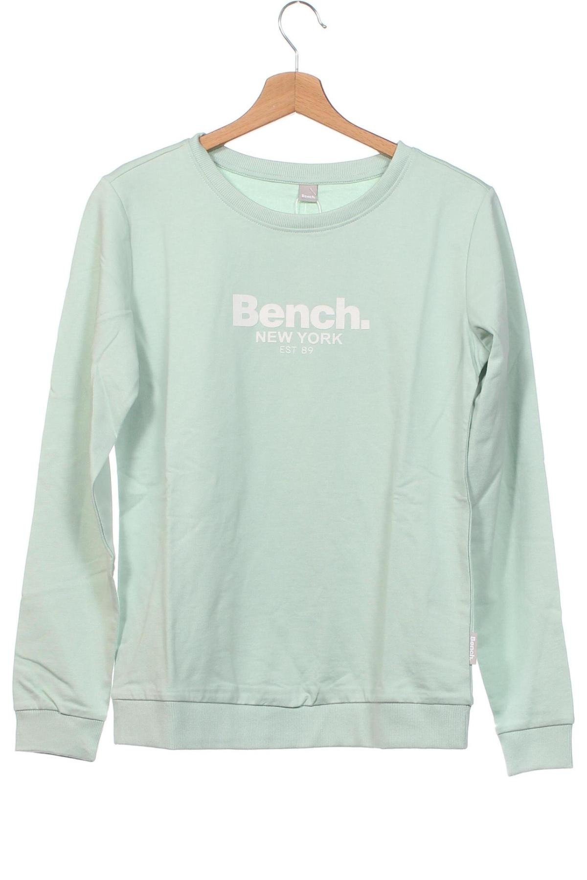 Bluză pentru copii Bench, Mărime 13-14y/ 164-168 cm, Culoare Verde, Preț 40,26 Lei