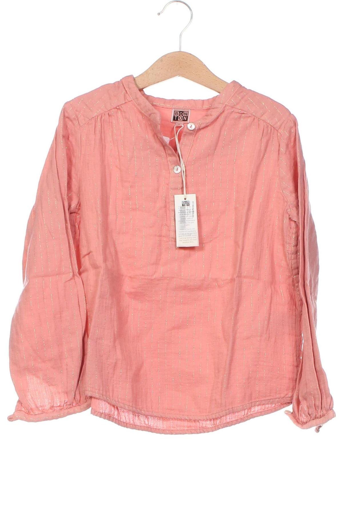 Kinder Shirt Bonton, Größe 8-9y/ 134-140 cm, Farbe Rosa, Preis € 14,02