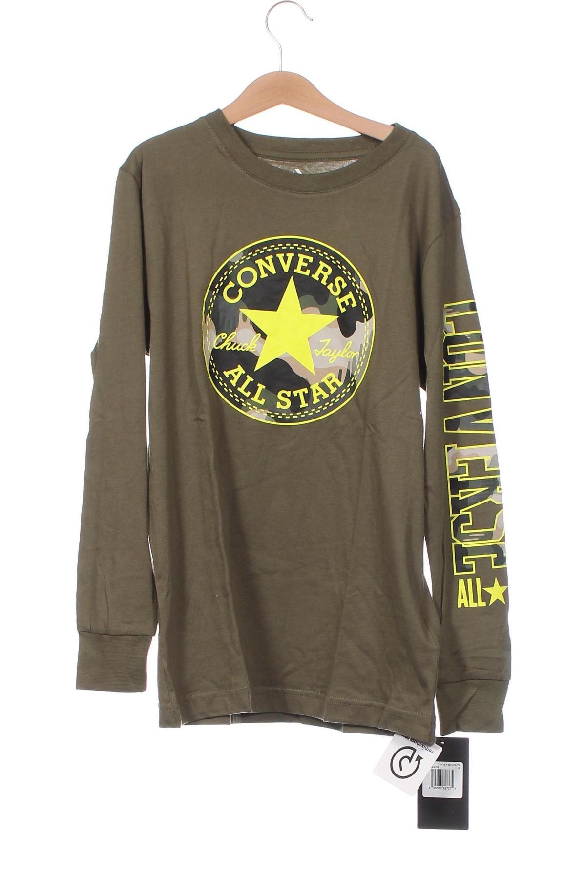 Kinder Shirt Converse, Größe 8-9y/ 134-140 cm, Farbe Grün, Preis € 14,02