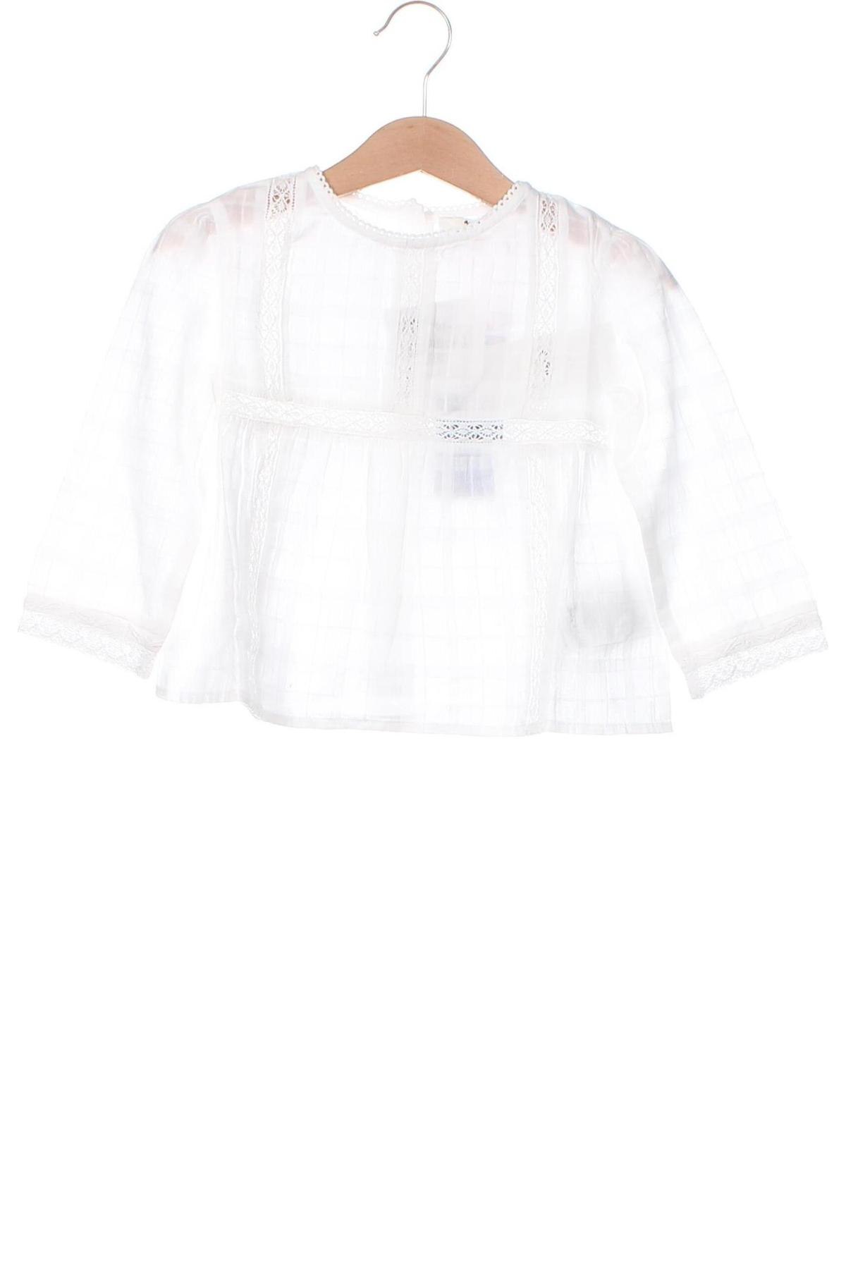 Kinder Shirt Cyrillus, Größe 18-24m/ 86-98 cm, Farbe Weiß, Preis € 35,05