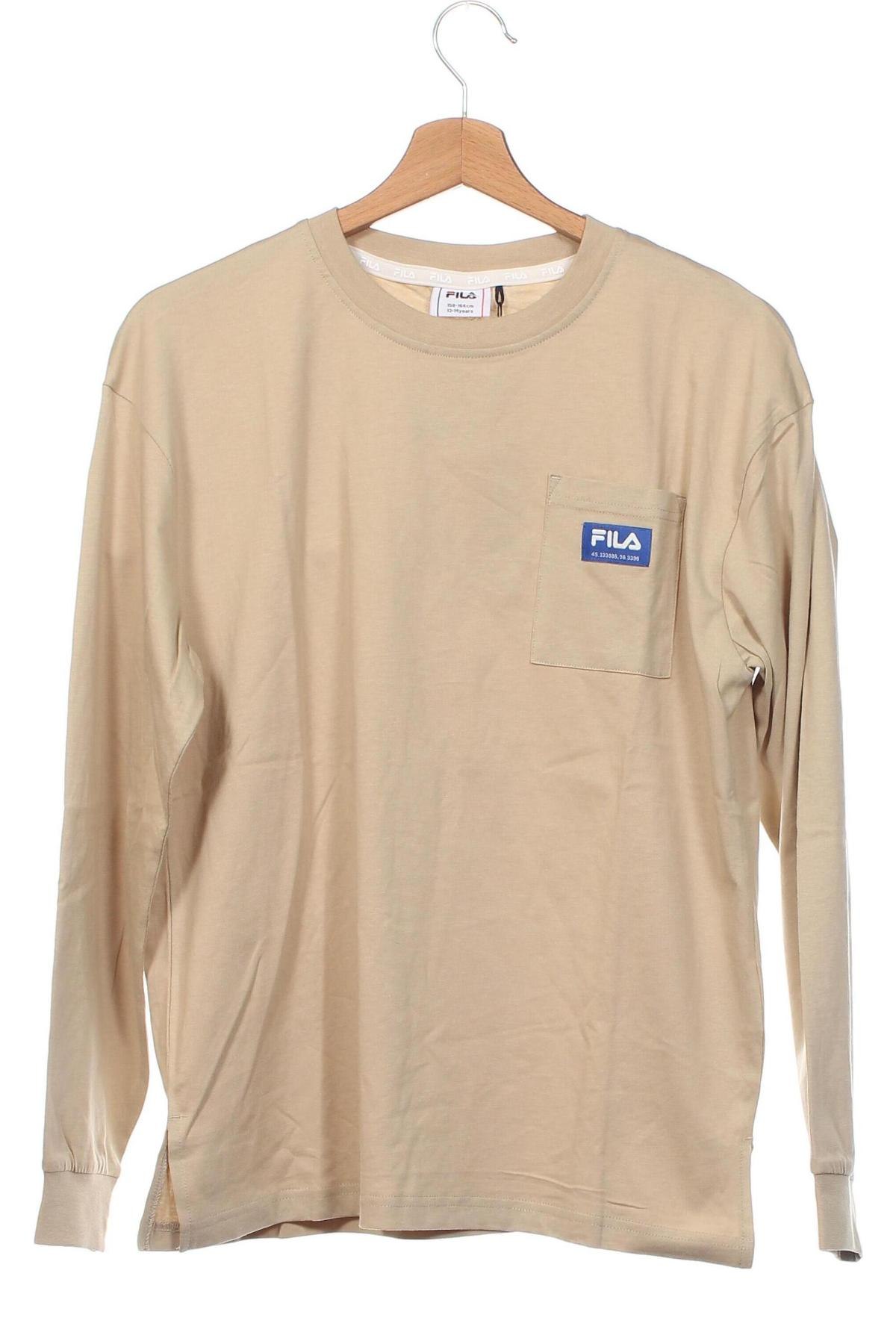 Kinder Shirt FILA, Größe 12-13y/ 158-164 cm, Farbe Beige, Preis 18,93 €