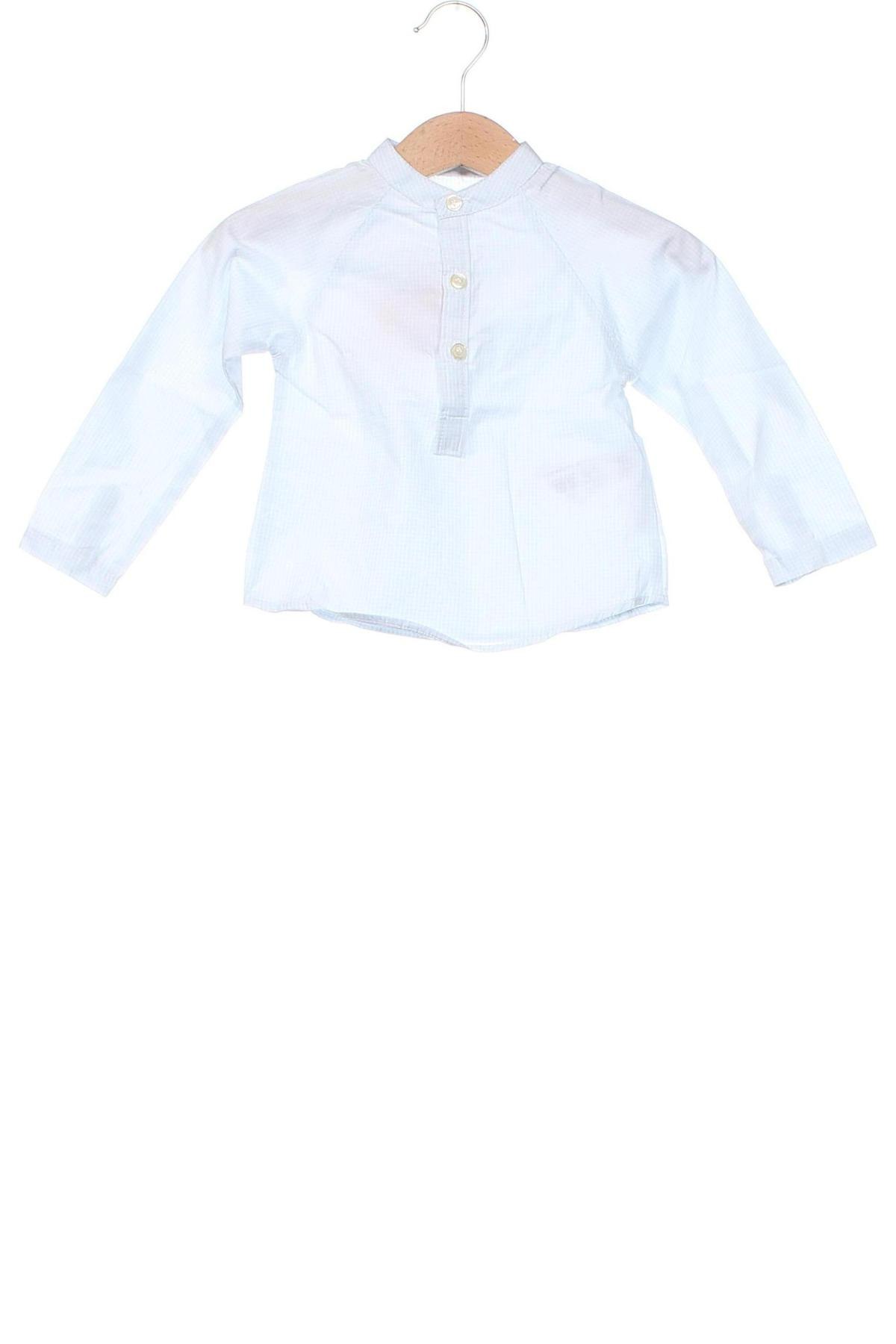 Детска блуза Gocco, Размер 6-9m/ 68-74 см, Цвят Син, Цена 51,00 лв.