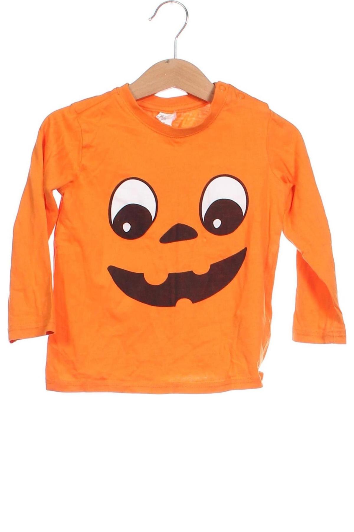 Kinder Shirt H&M, Größe 18-24m/ 86-98 cm, Farbe Orange, Preis 6,02 €